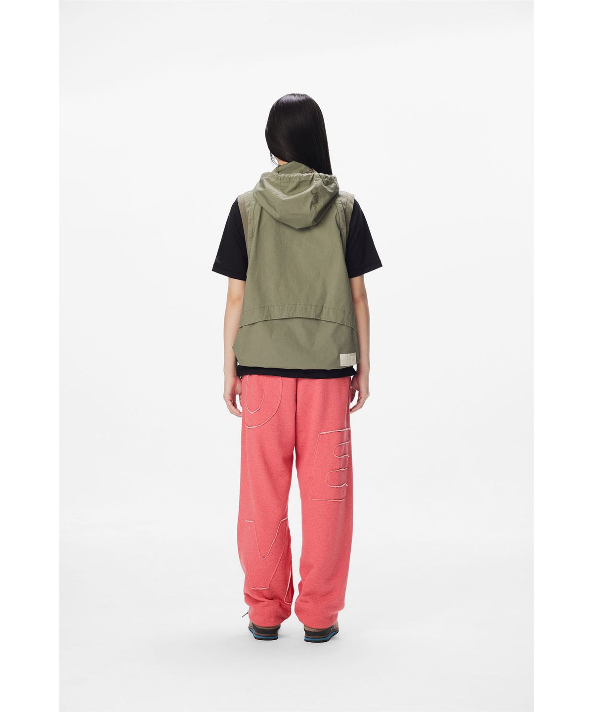 썬러브투어(SUNLOVETOUR) 2Way Field Anorak Jacket Olive