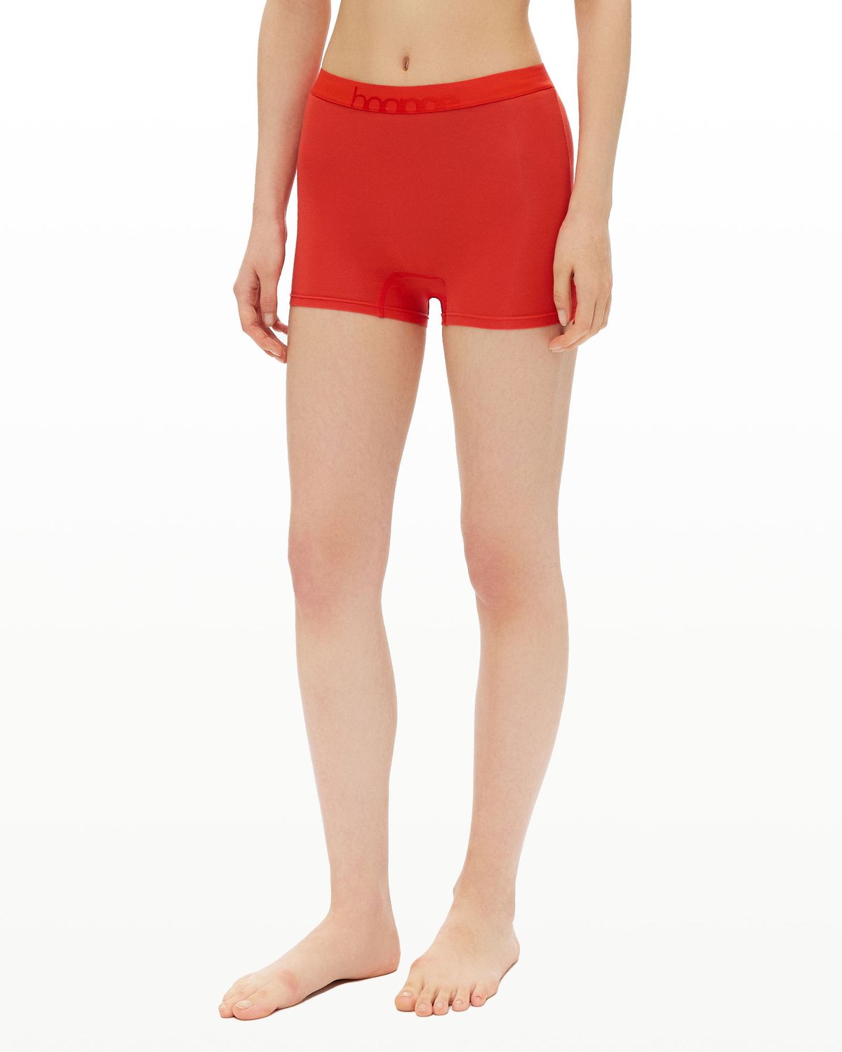 후포(HOOPOE) everyday boy shorts_sunset orange