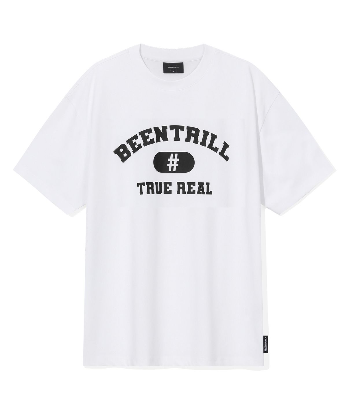 빈트릴(BEENTRILL) 트루리얼 아치 로고 티셔츠(2PACK)