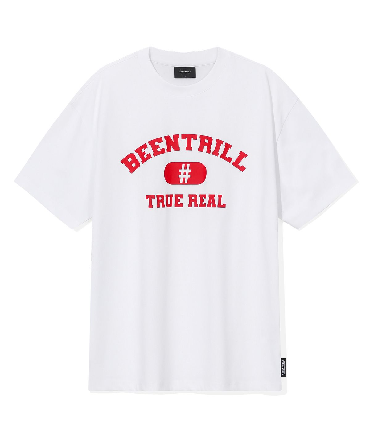 빈트릴(BEENTRILL) 트루리얼 아치 로고 티셔츠(2PACK)