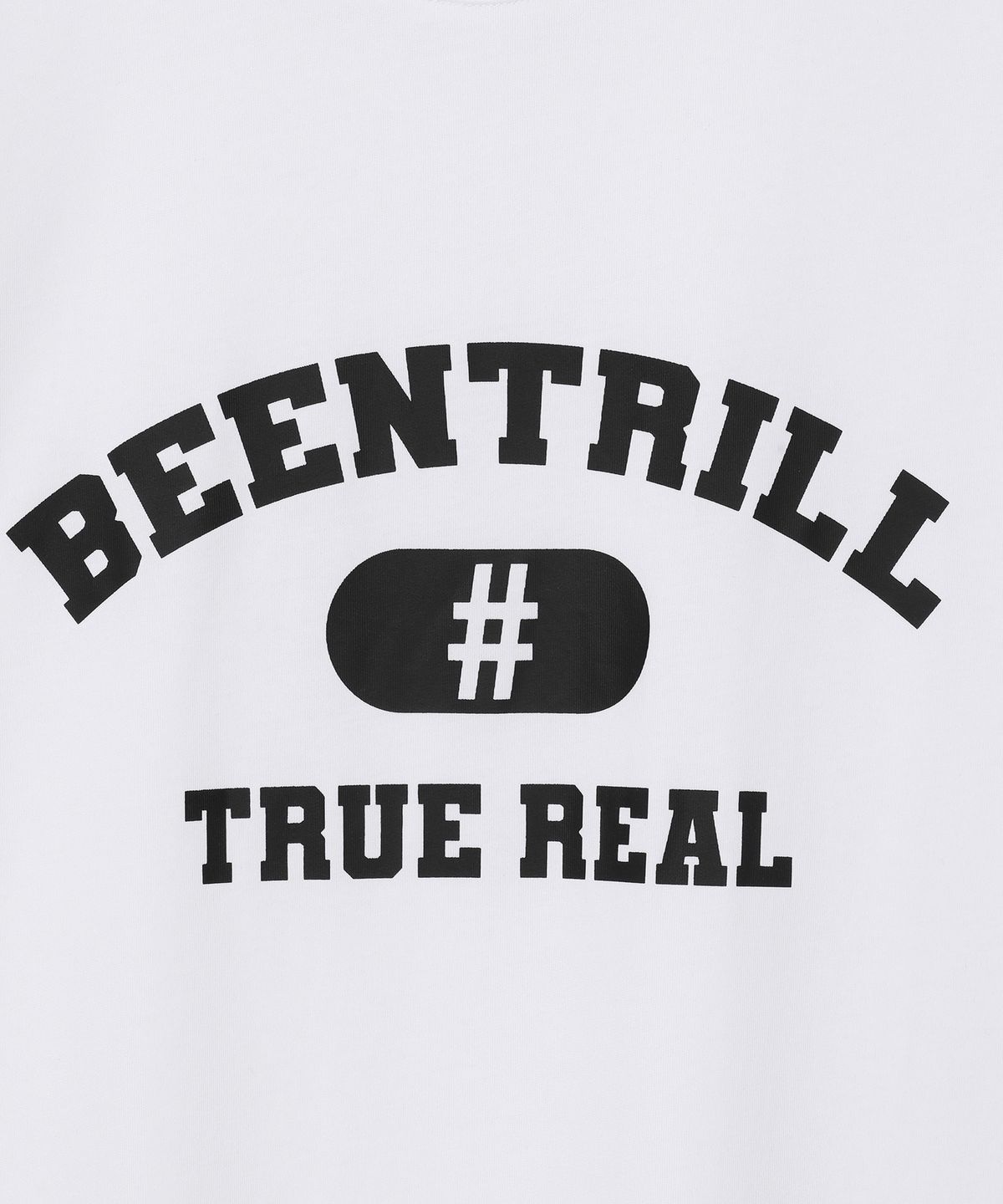 빈트릴(BEENTRILL) 트루리얼 아치 로고 티셔츠(2PACK)