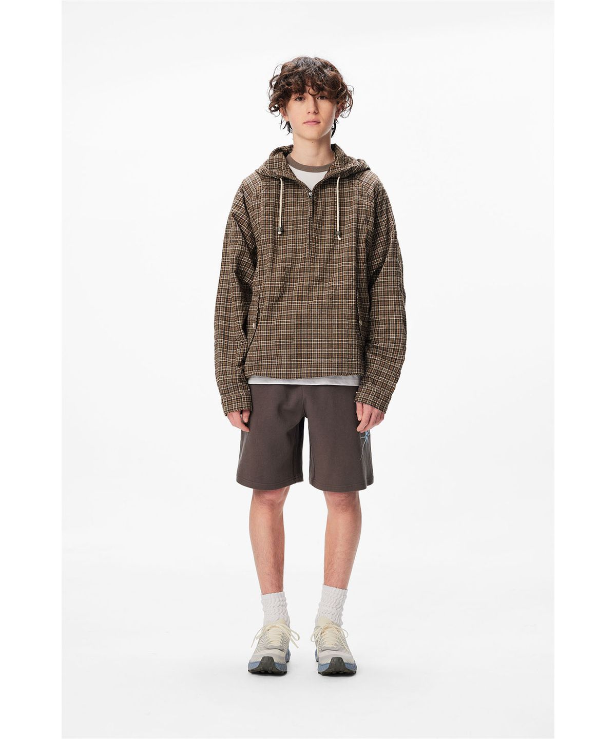 썬러브투어(SUNLOVETOUR) 2Way Field Anorak Jacket Beige