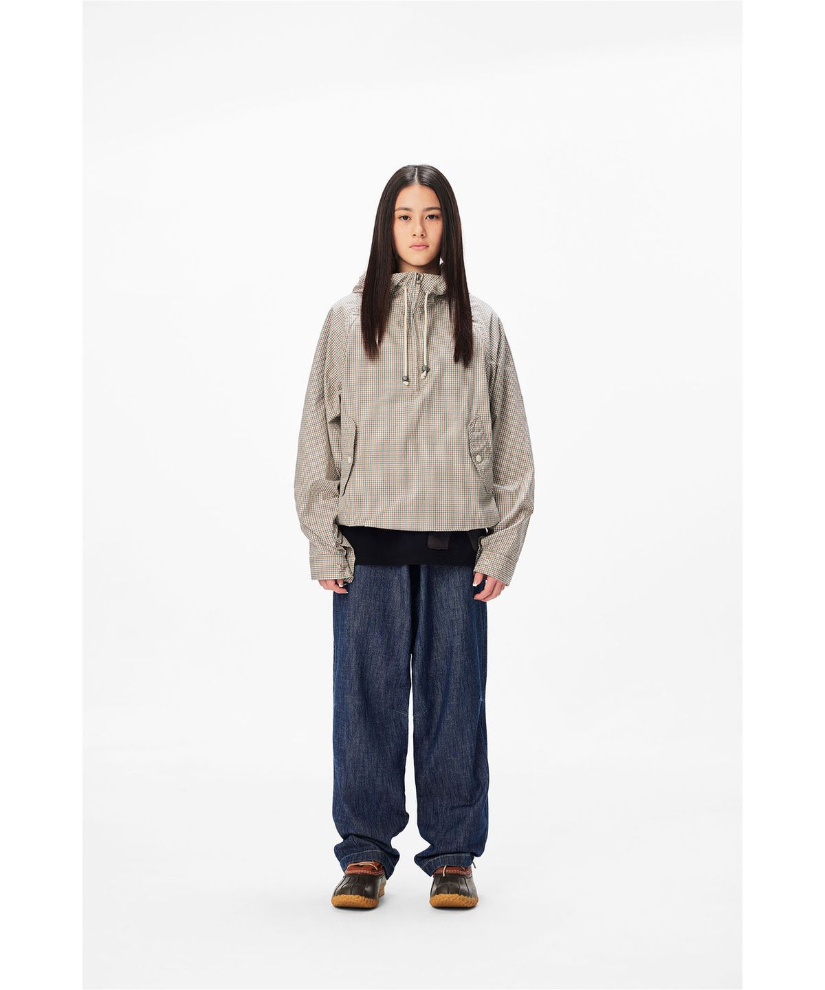 썬러브투어(SUNLOVETOUR) 2Way Field Anorak Jacket Beige