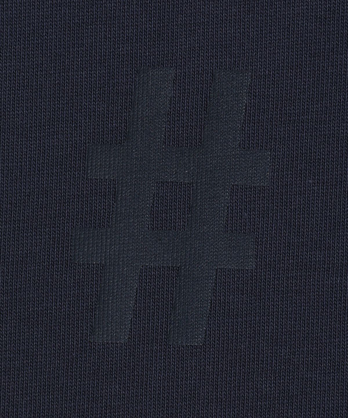 빈트릴(BEENTRILL) 그린 테이핑 해시태그 티셔츠(인디고)