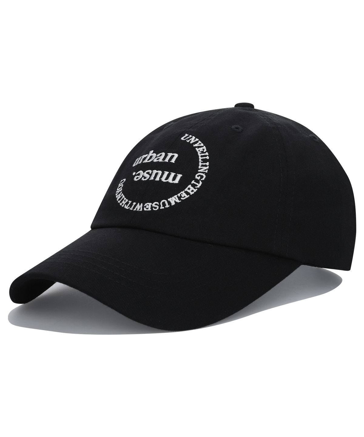 터치소울(TOUCHSOUL) 어반뮤즈 모던 로고 볼캡 (BLACK)
