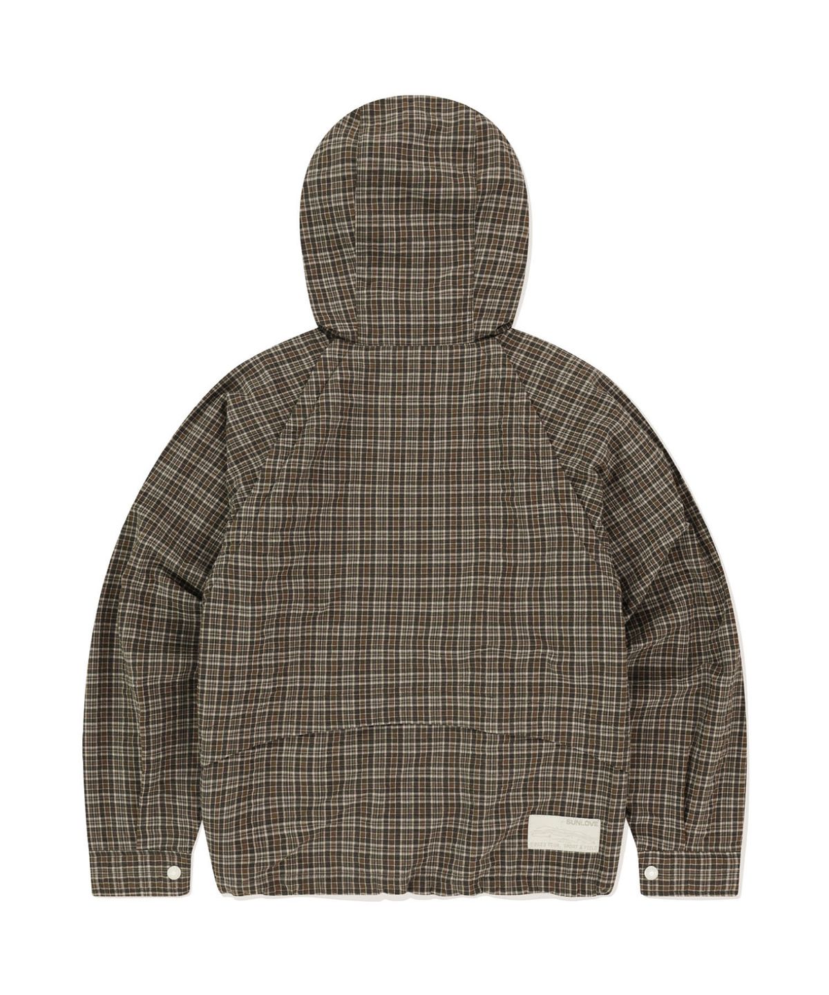 썬러브투어(SUNLOVETOUR) 2Way Field Anorak Jacket Brown