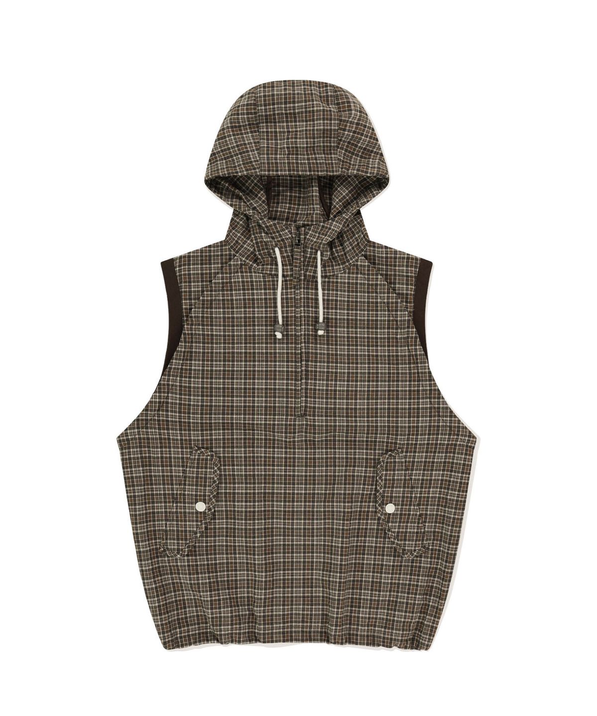 썬러브투어(SUNLOVETOUR) 2Way Field Anorak Jacket Brown