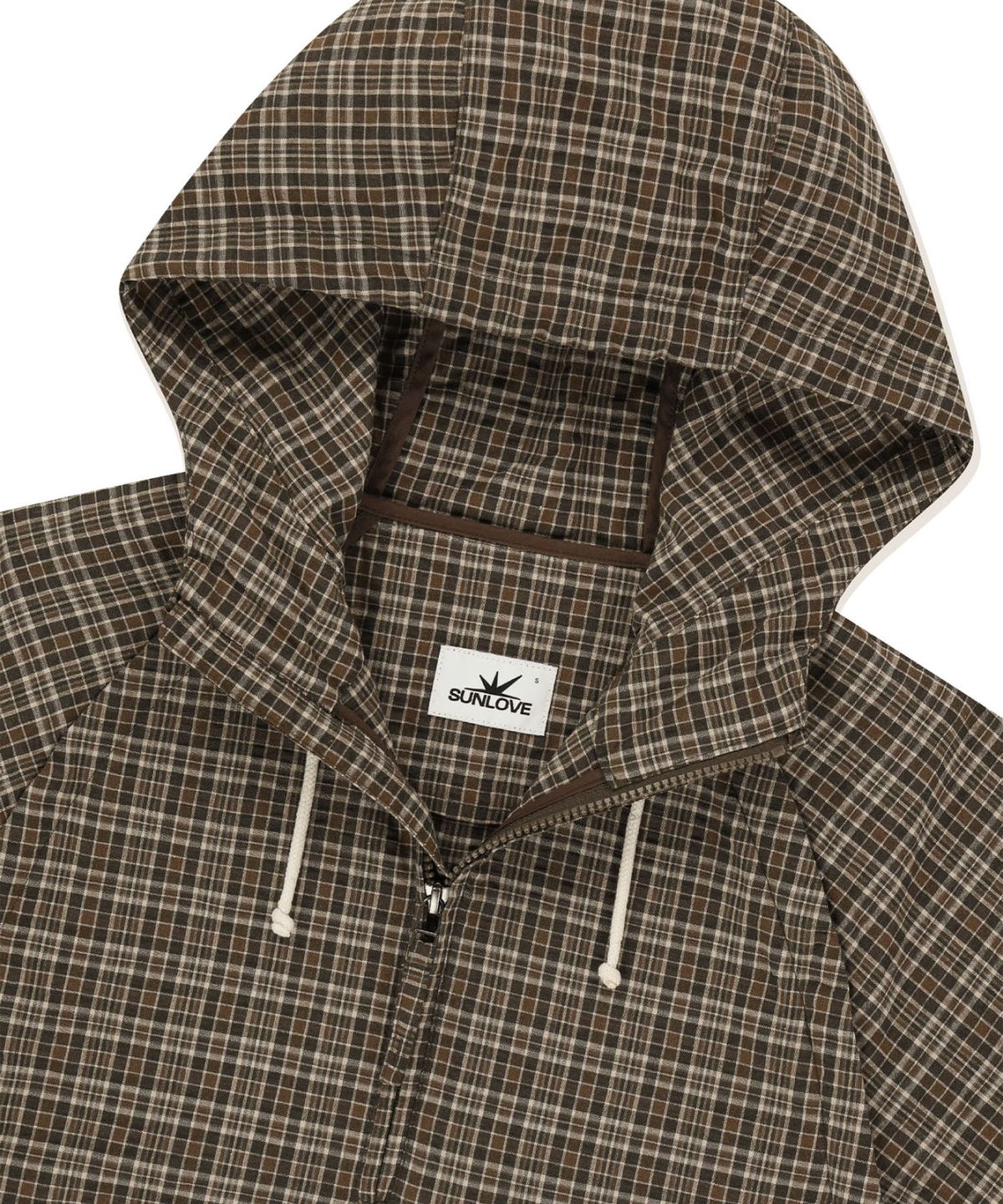 썬러브투어(SUNLOVETOUR) 2Way Field Anorak Jacket Brown