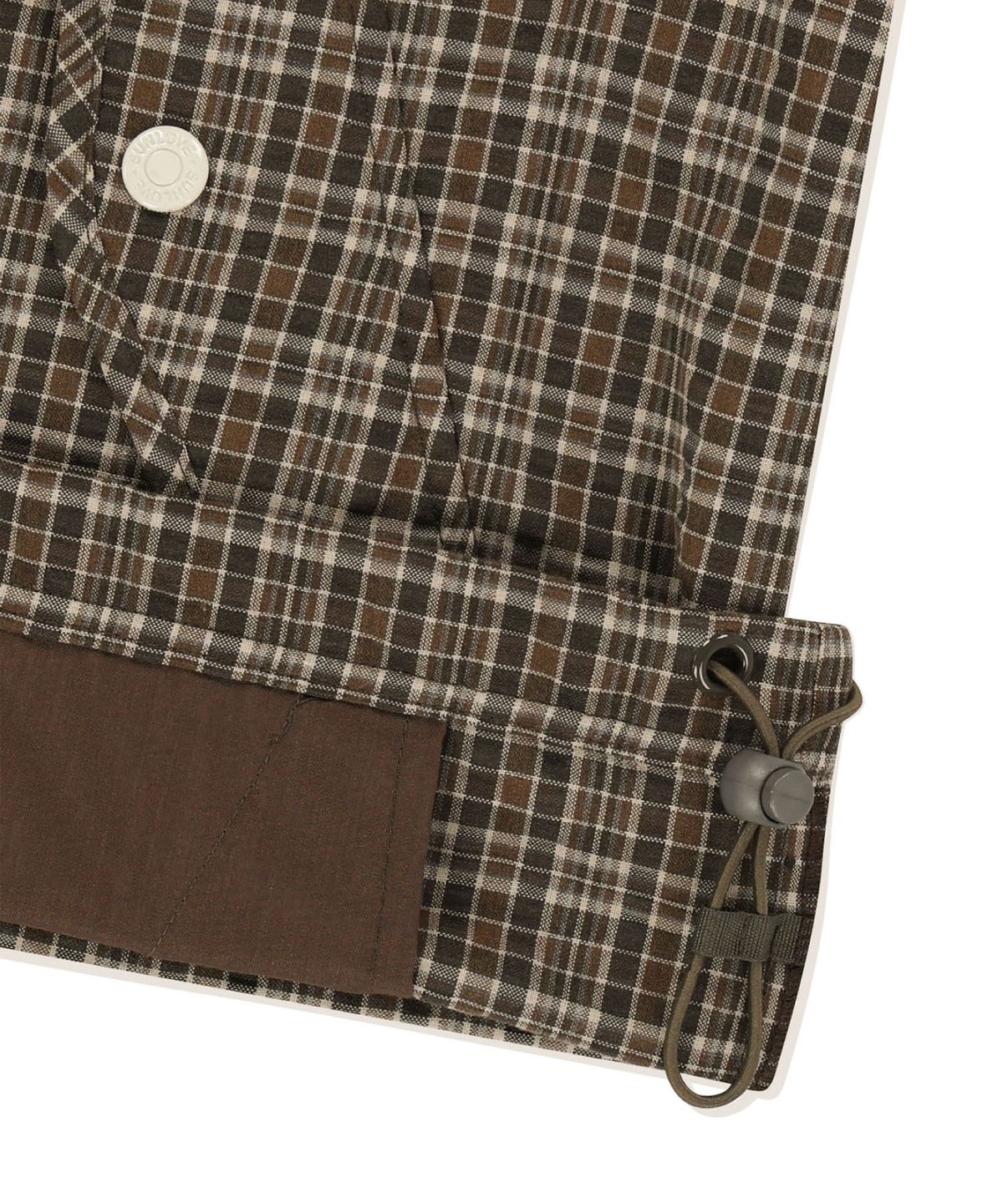 썬러브투어(SUNLOVETOUR) 2Way Field Anorak Jacket Brown