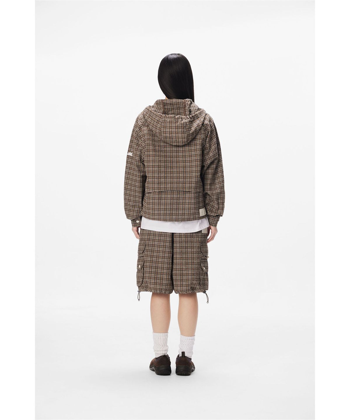 썬러브투어(SUNLOVETOUR) 2Way Field Anorak Jacket Brown