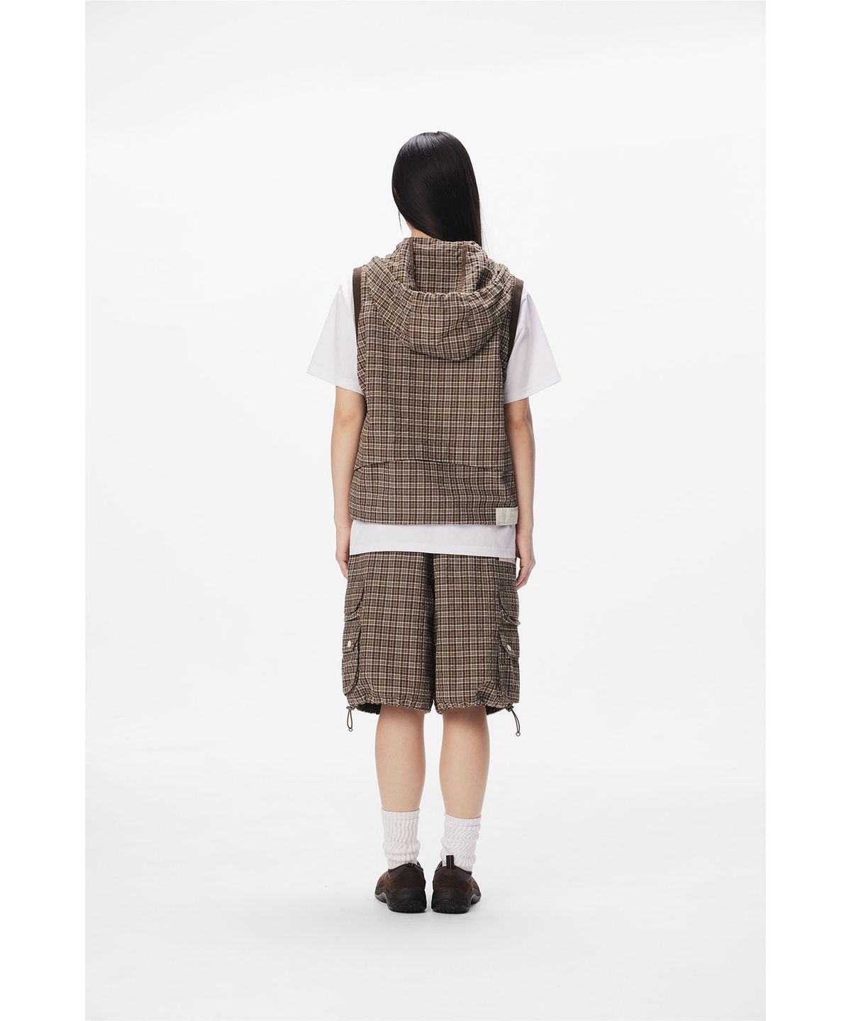 썬러브투어(SUNLOVETOUR) 2Way Field Anorak Jacket Brown