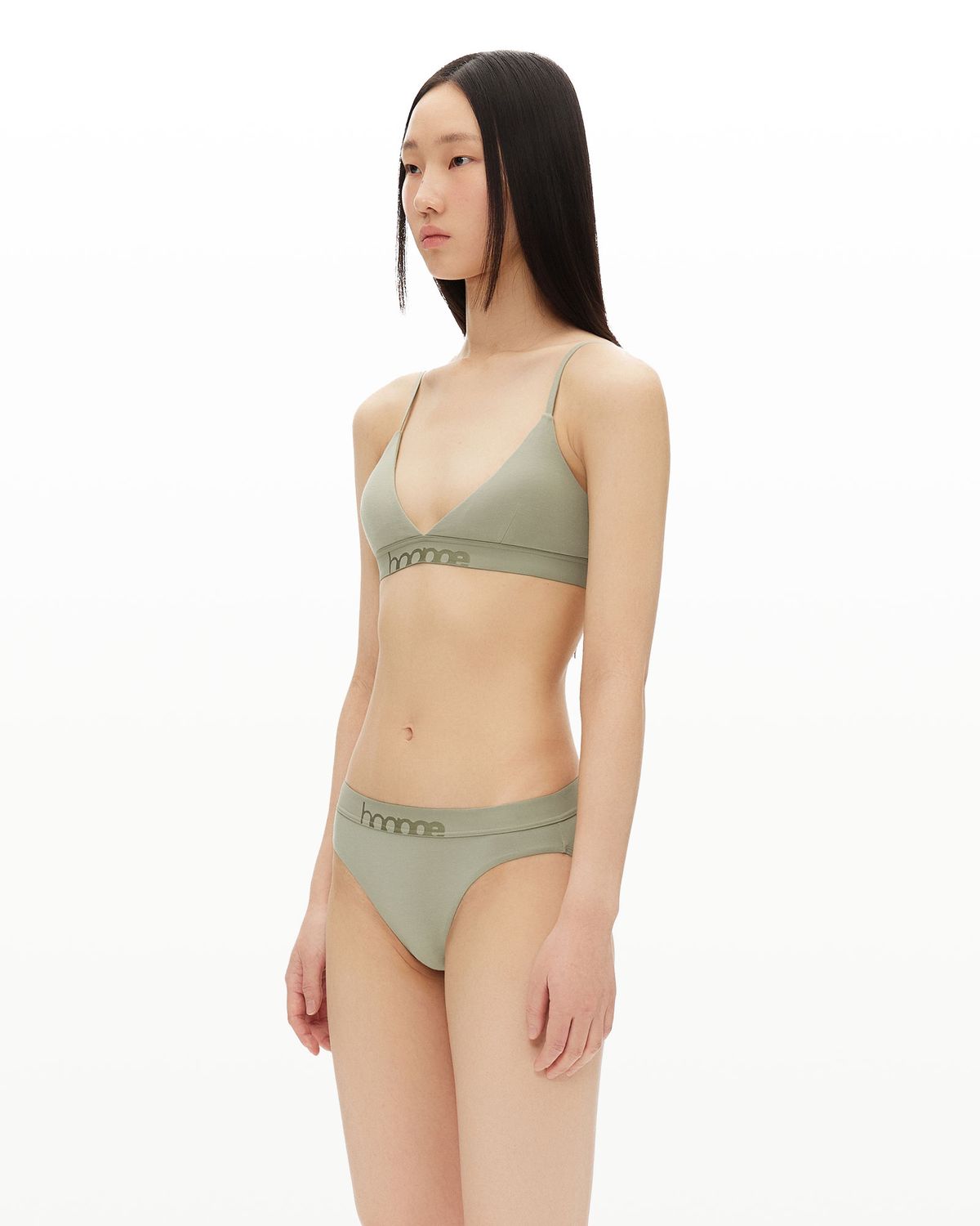 후포(HOOPOE) everyday bralette_sage green