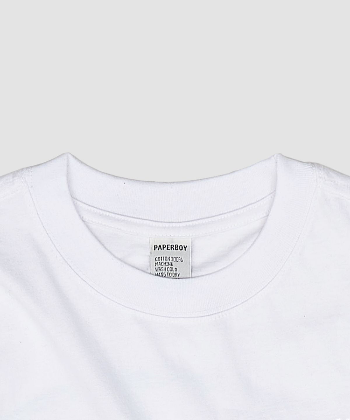 페이퍼보이(PAPERBOY) NYC 아카데미 반팔티셔츠-화이트