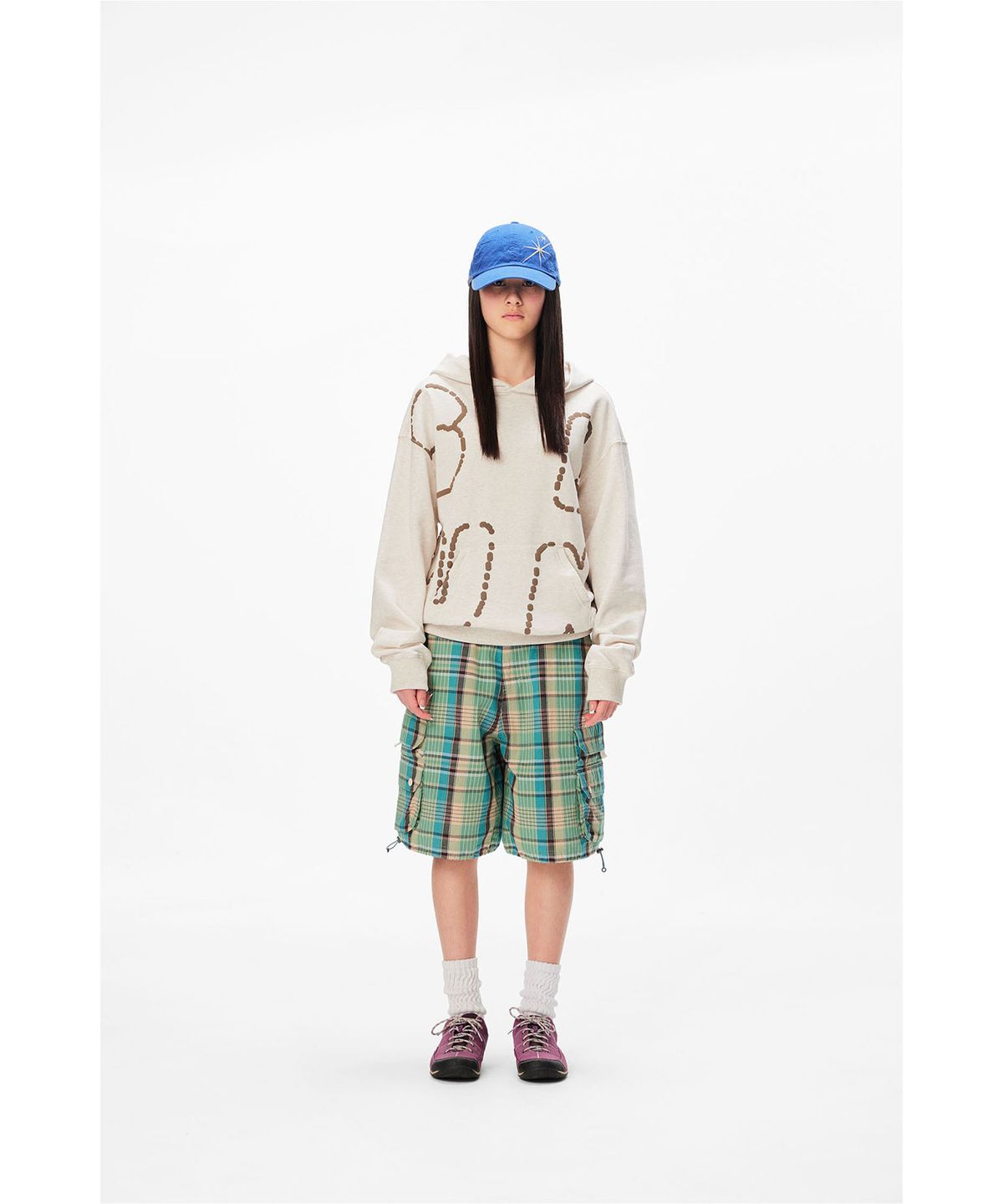썬러브투어(SUNLOVETOUR) Capital Hoodie Heather Oatmeal