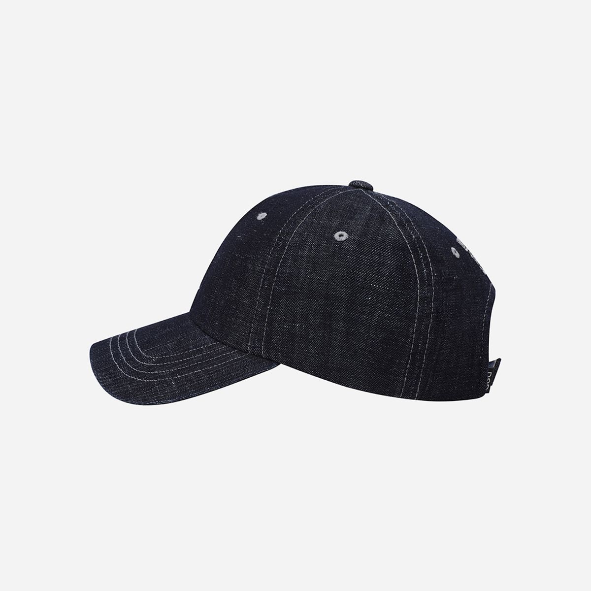 디오디(DOD) 린넨 데님 볼캡(DARK INDIGO)