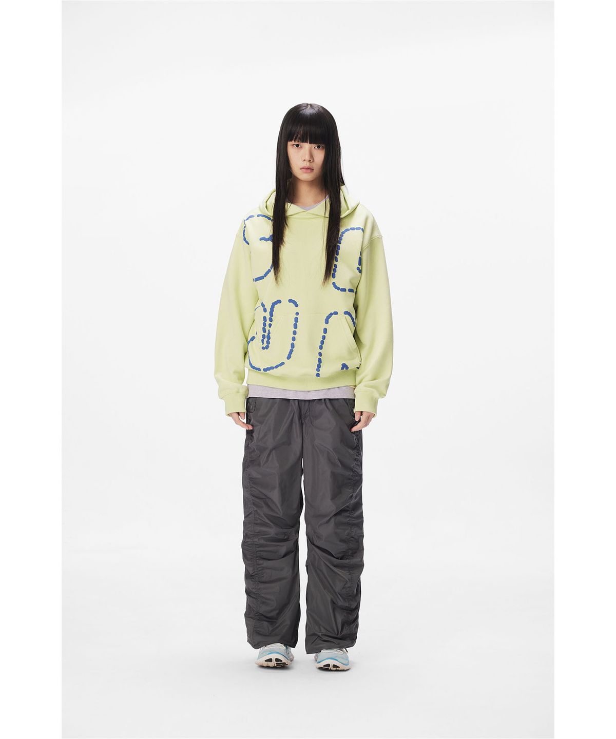 썬러브투어(SUNLOVETOUR) Capital Hoodie Lime