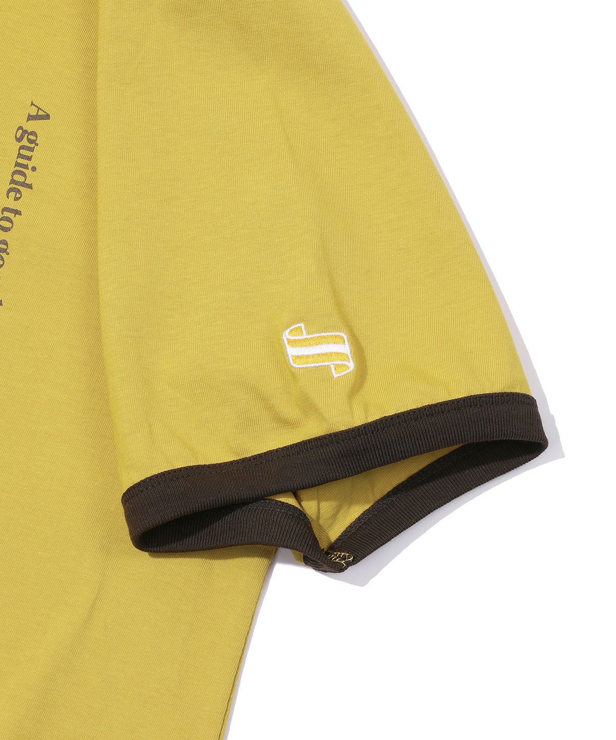 메인부스(MAINBOOTH) Sleep Guide T-shirt(YELLOW)