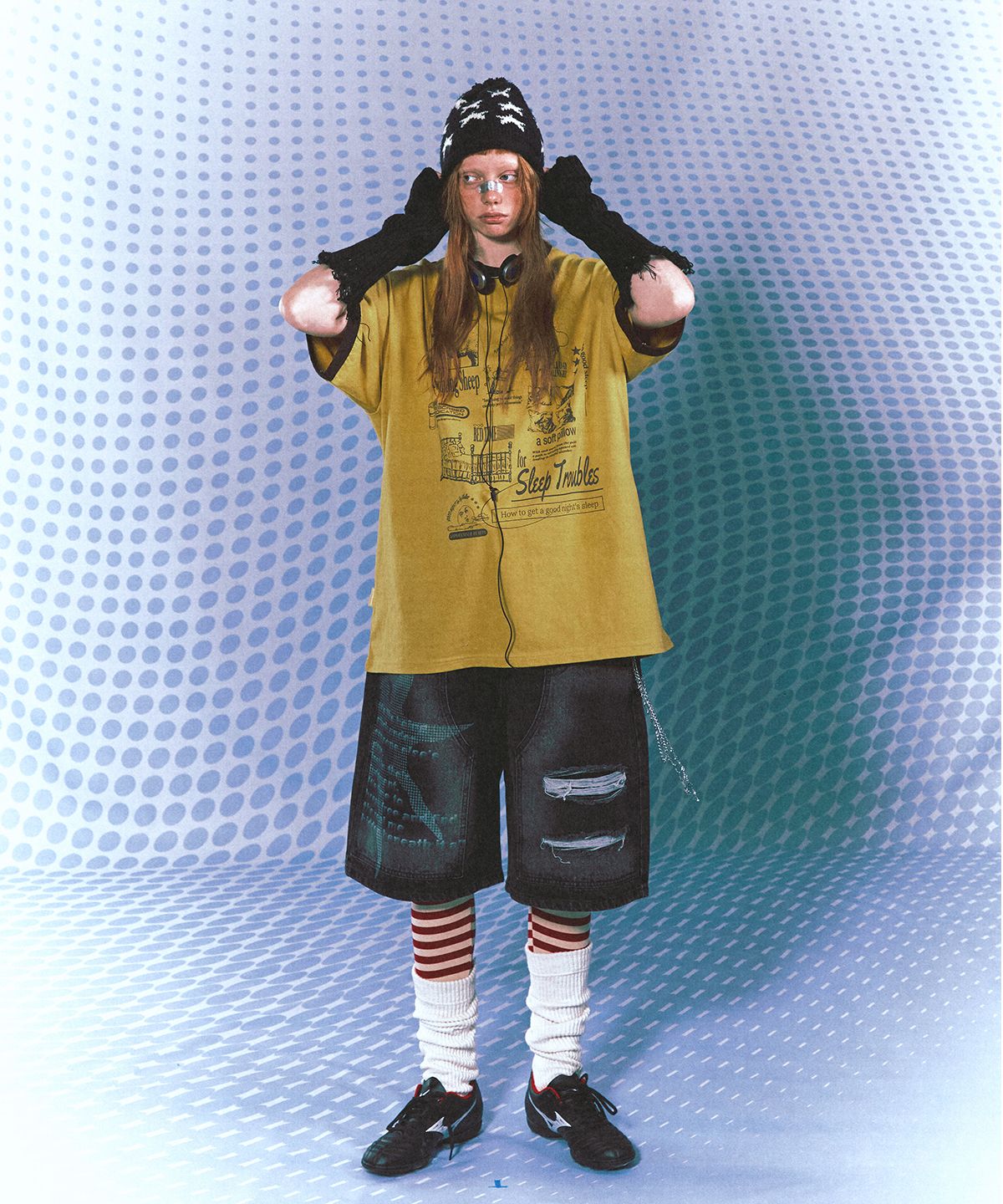 메인부스(MAINBOOTH) Sleep Guide T-shirt(YELLOW)