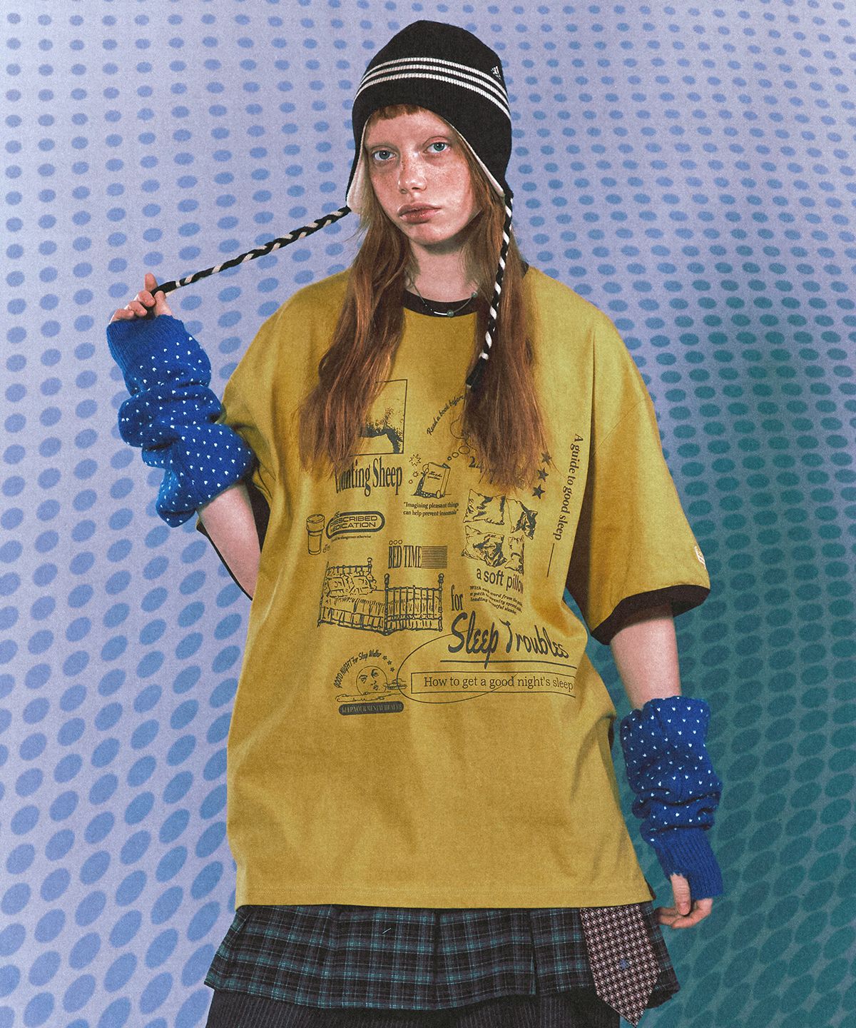 메인부스(MAINBOOTH) Sleep Guide T-shirt(YELLOW)