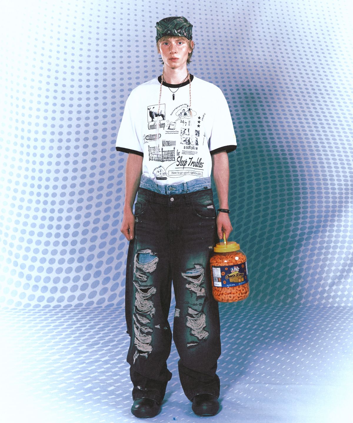 메인부스(MAINBOOTH) Sleep Guide T-shirt(WHITE)