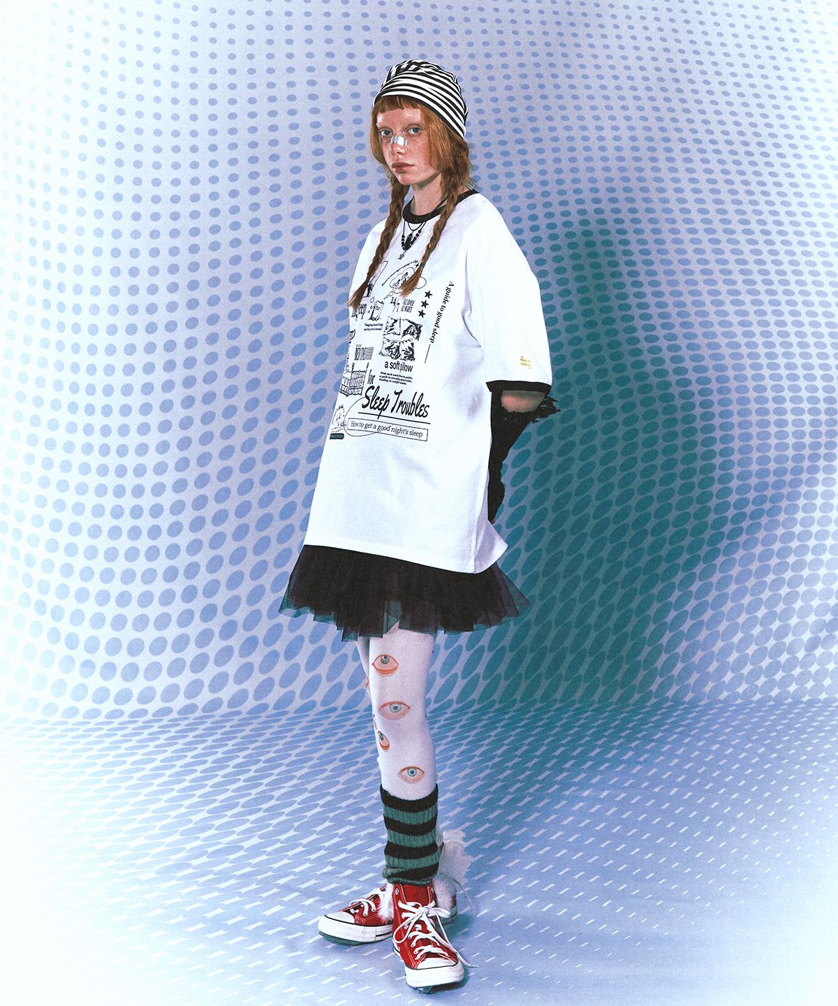 ★MAINBOOTH★Sleep Guide T-shirt(WHITE)★正規品/韓国直送料込 MUSINSA | MAINBOOTH Sleep Guide T-shirt(WHITE)