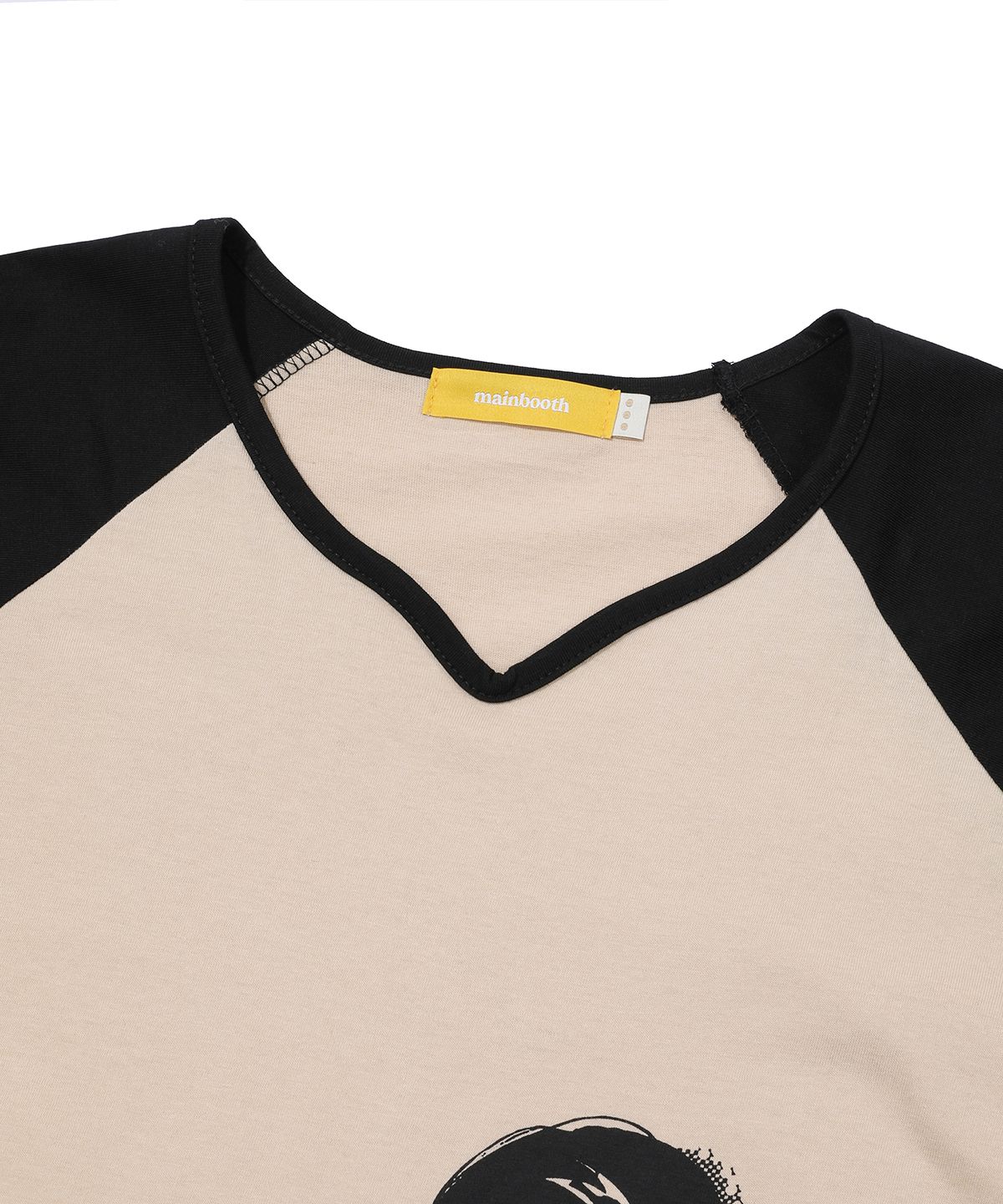 Rusty Girl Raglan T-shirt(BLACK)