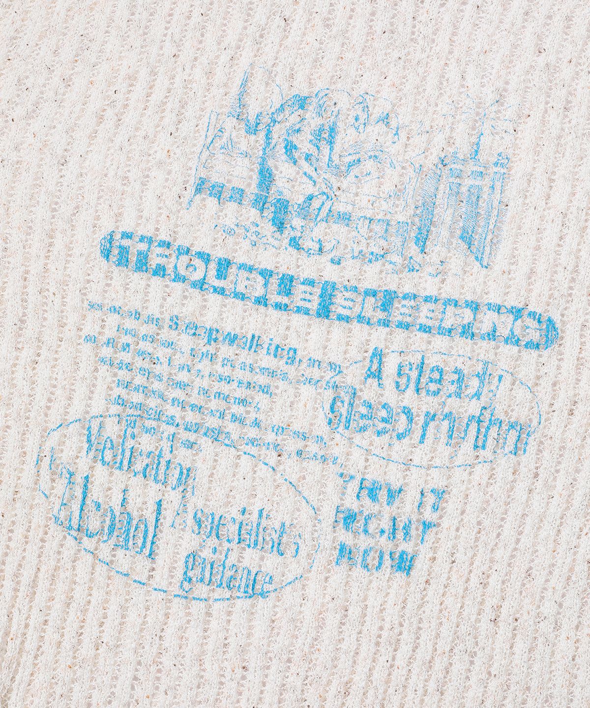 메인부스(MAINBOOTH) Insomnia Mesh Sweater(IVORY)
