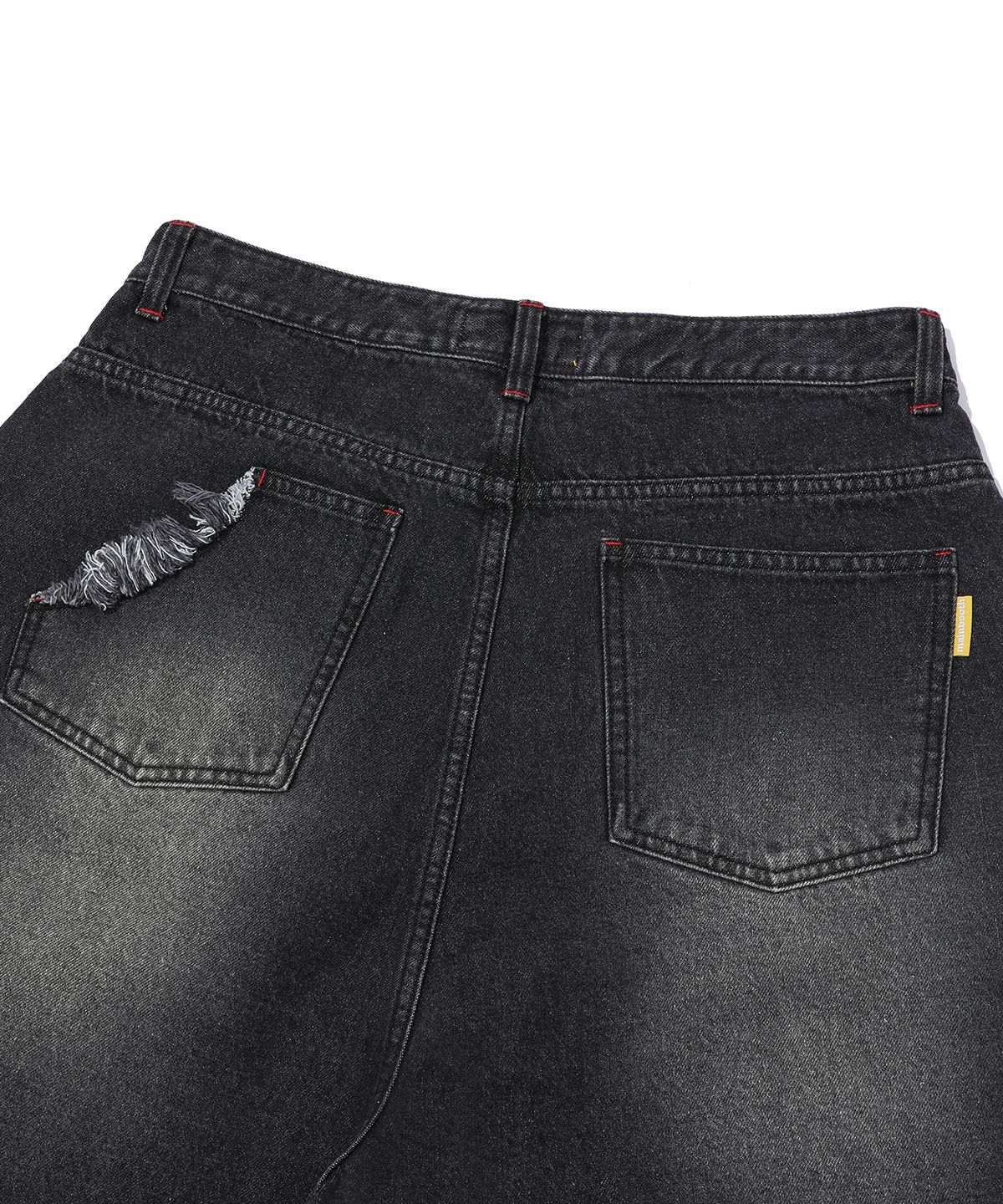 메인부스(MAINBOOTH) Dreamer Denim Shorts(BLACK)