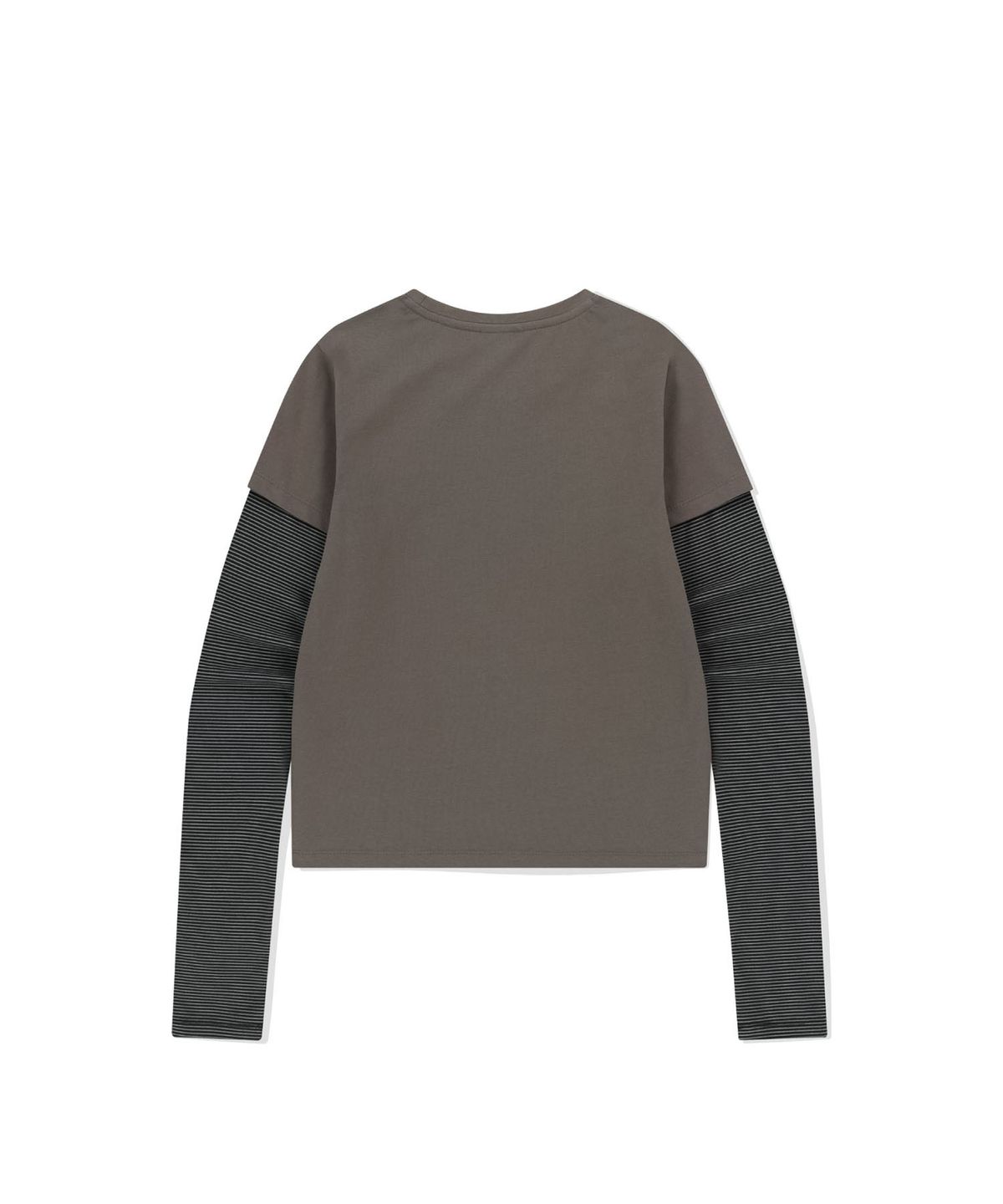 썬러브투어(SUNLOVETOUR) W SUN TOUR Layered L/S Tee Taupe