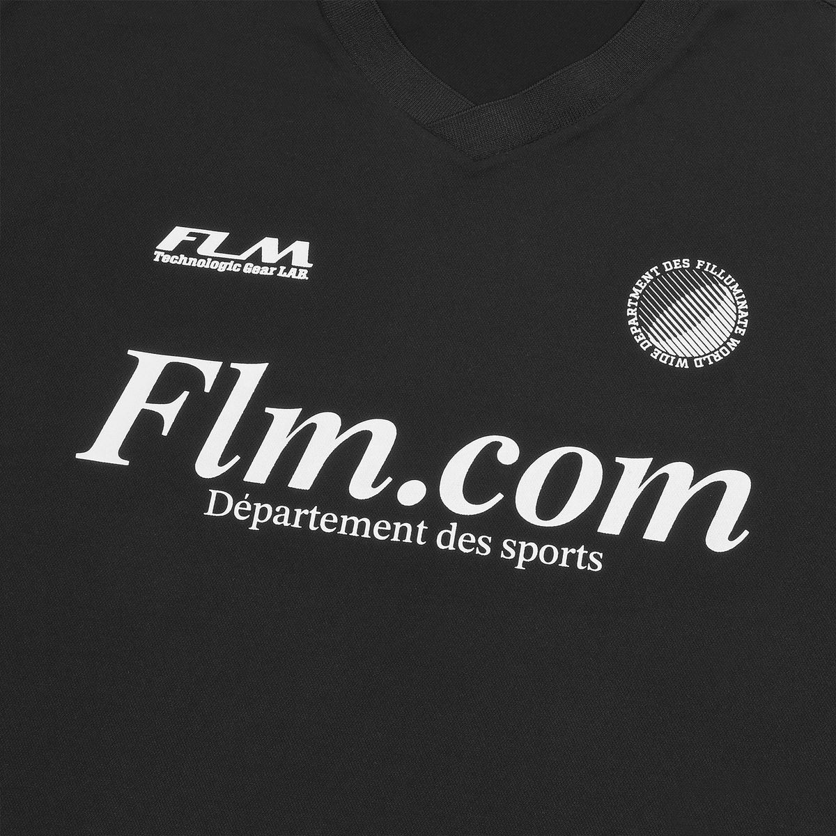 필루미네이트(FILLUMINATE) FLM 블럭 롱 슬리브-블랙