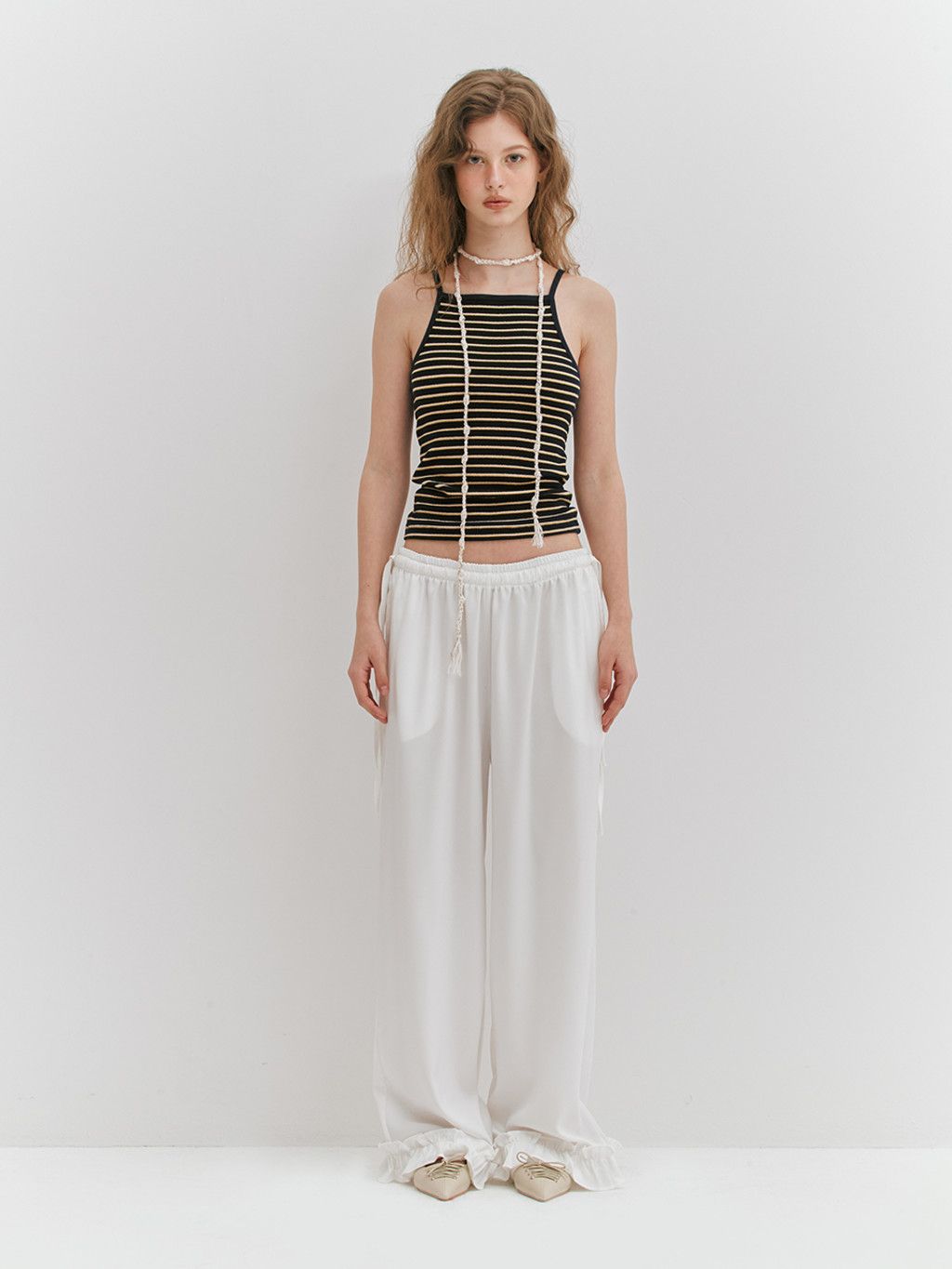 ★MEENDERI★MIXED STRIPE RIBBED SLEEVELESS - RED★正規品 MUSINSA | MEENDERI MIXED STRIPE RIBBED SLEEVELESS - RED