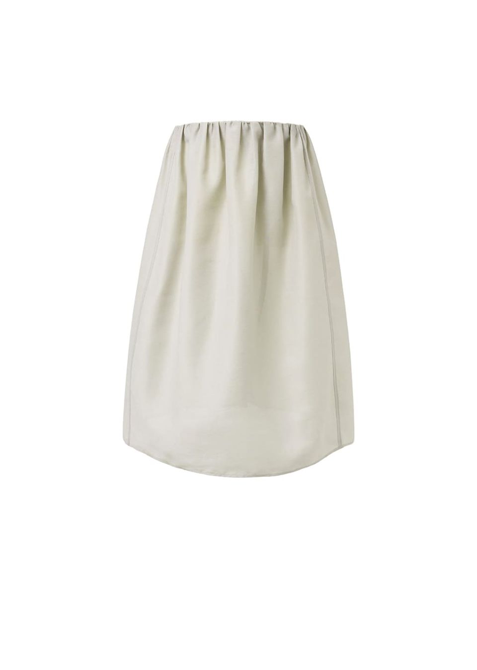 MUSINSA | AMOMENTO SHIRRING ORGANZA SKIRT (2COLORS)