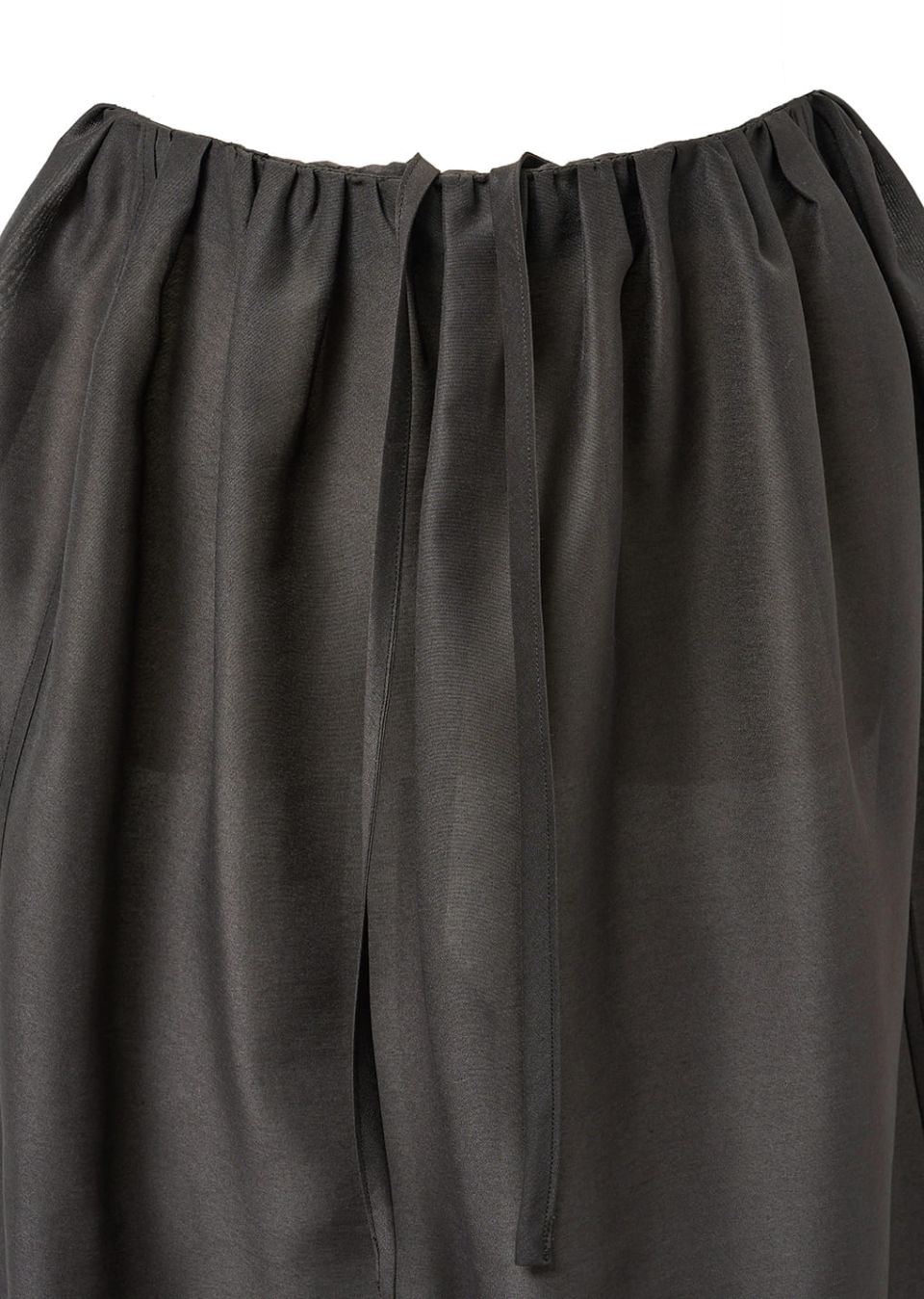 MUSINSA | AMOMENTO SHIRRING ORGANZA SKIRT (2COLORS)