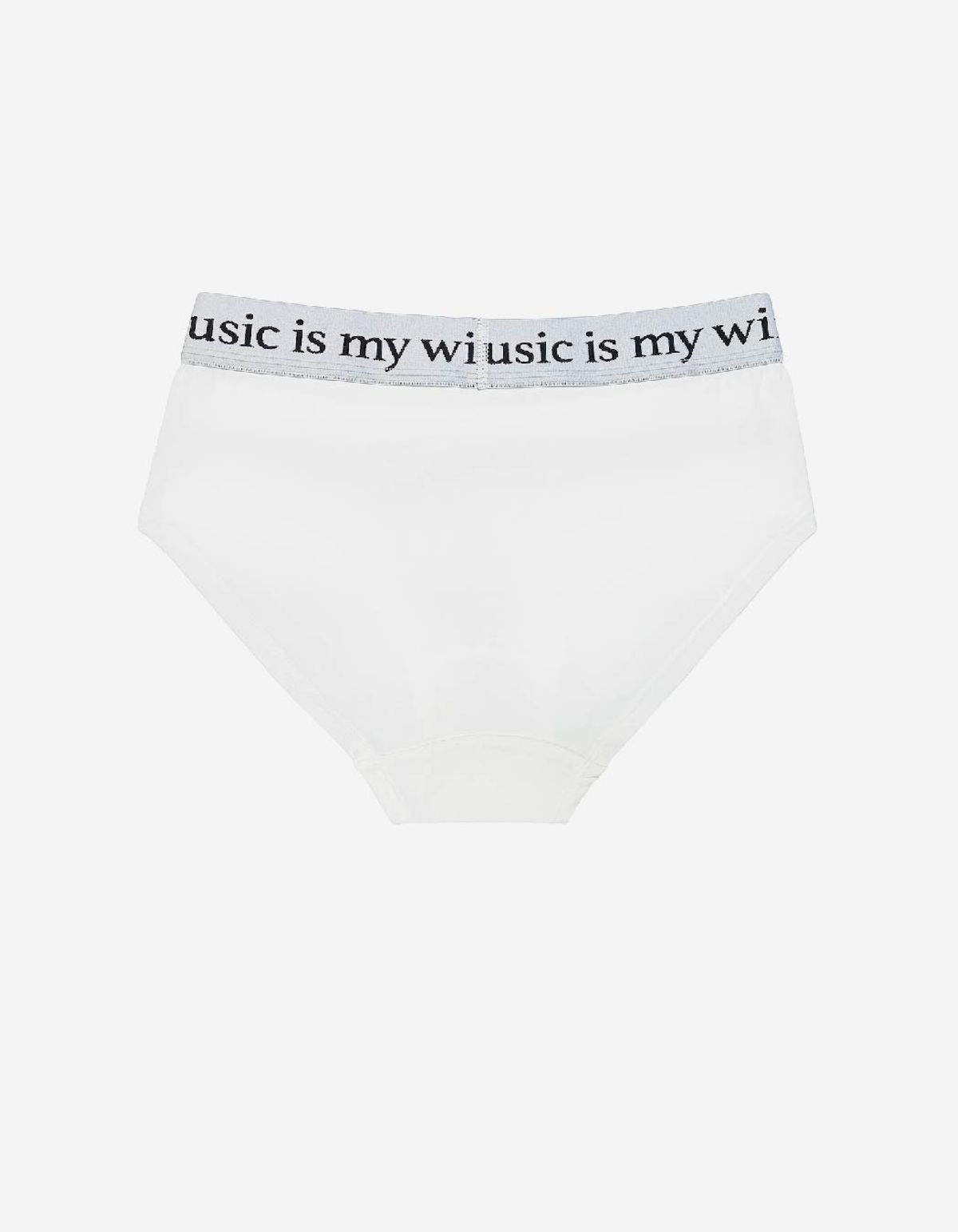 모스키토 머더러스(MOSQUITO MURDERERS) Music is my wife UNDERWEAR Bikini -White
