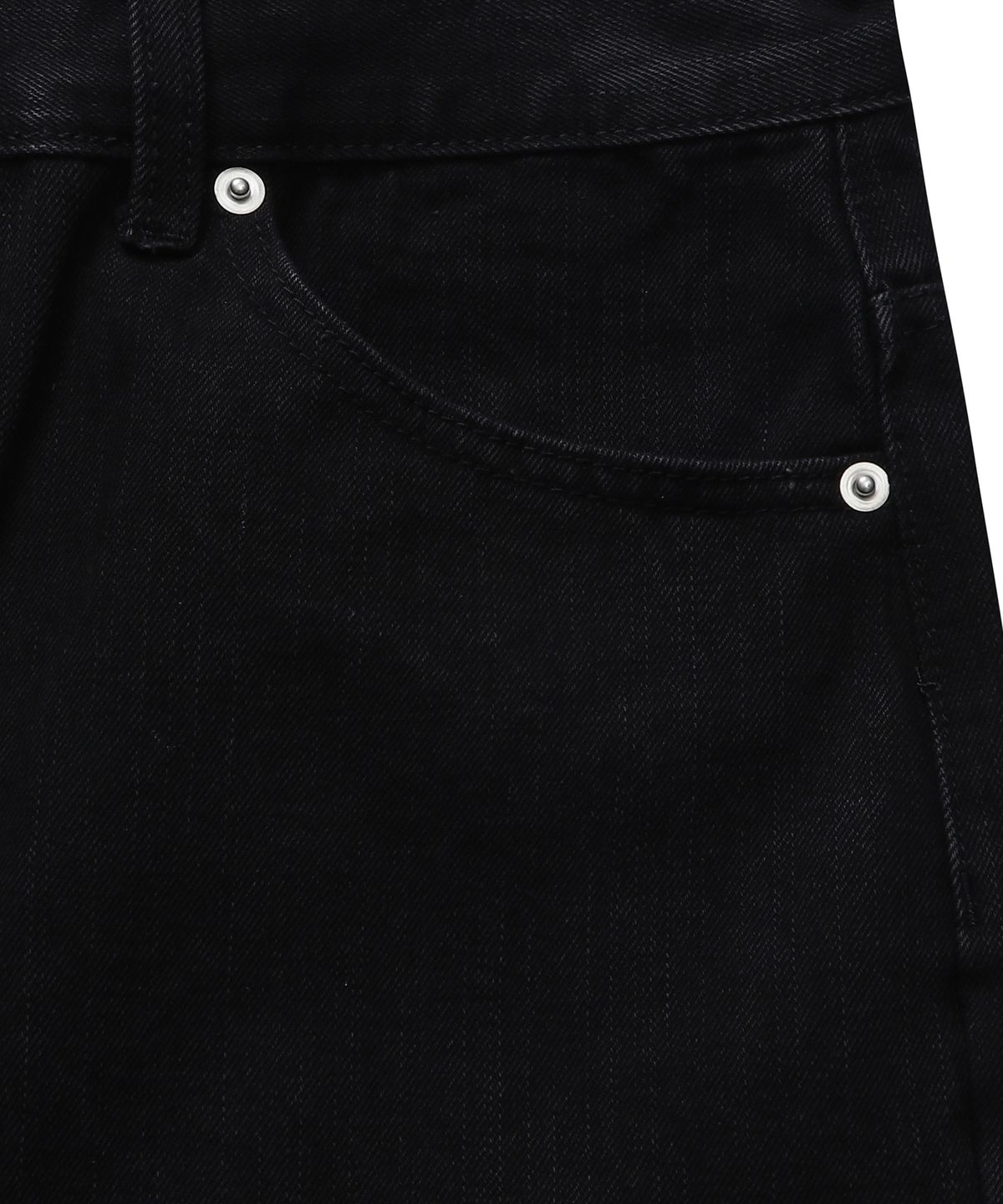 커넥트킨록(CONNECT KINLOCH) 스탠다드 데님 하프팬츠 (블랙)