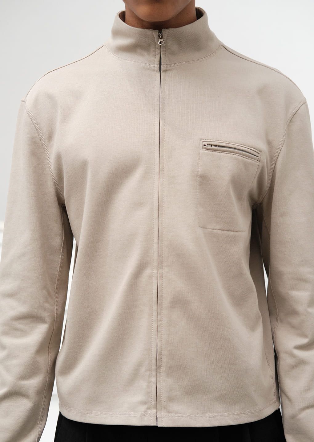 MUSINSA公式 | AMOMENTO SLIM FIT POCKET JUMPER (3COLORS)