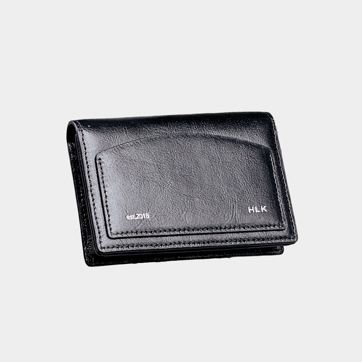 할리케이(HARLIEK) 반달 카드지갑 / Bandal Card Wallet [Black]