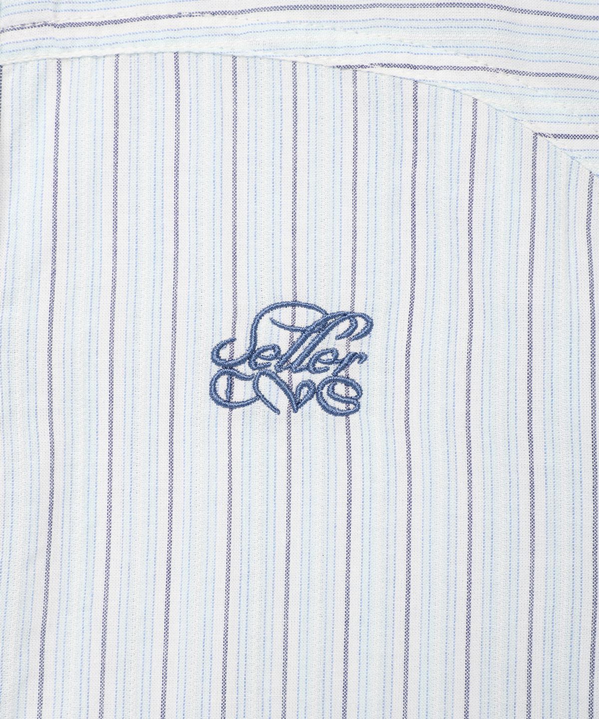카비시(CAVISH) W STRIPED HALF SLEEVE SHIRT MINT(CV2FMFW362A)