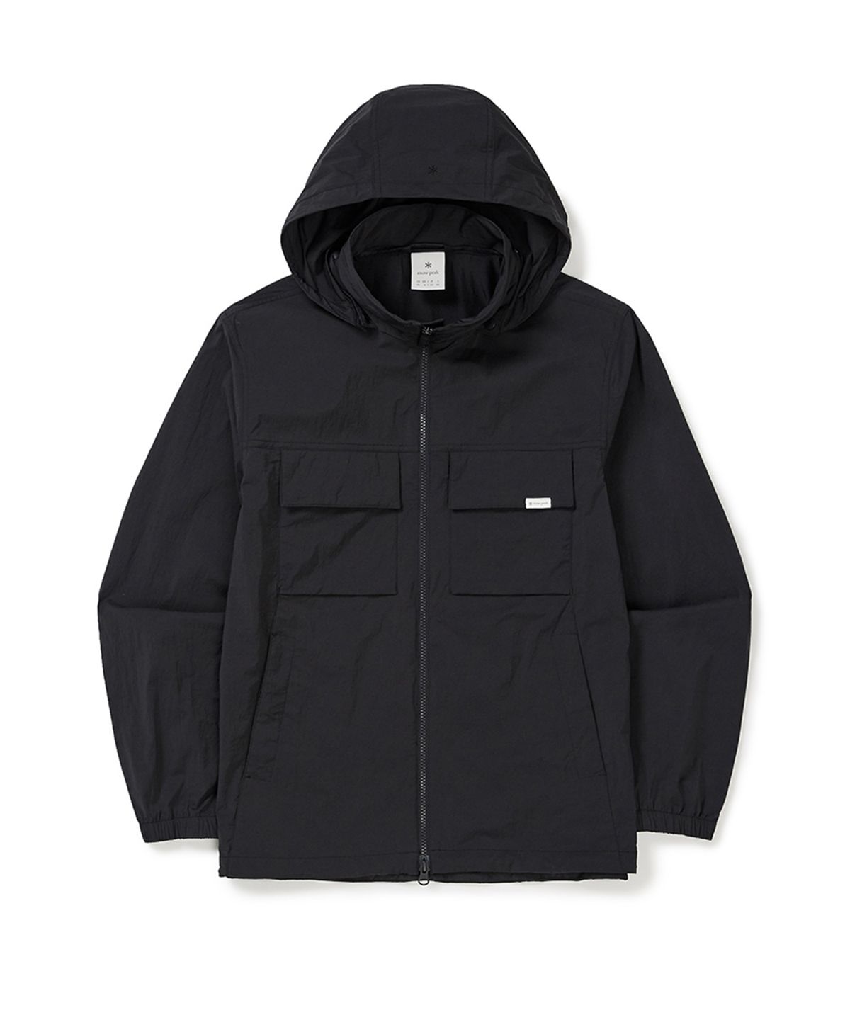스노우피크 어패럴(SNOWPEAK APPAREL) 루트 후드 탈부착 바람막이 (S25MMRWB62) Dark Charcoal