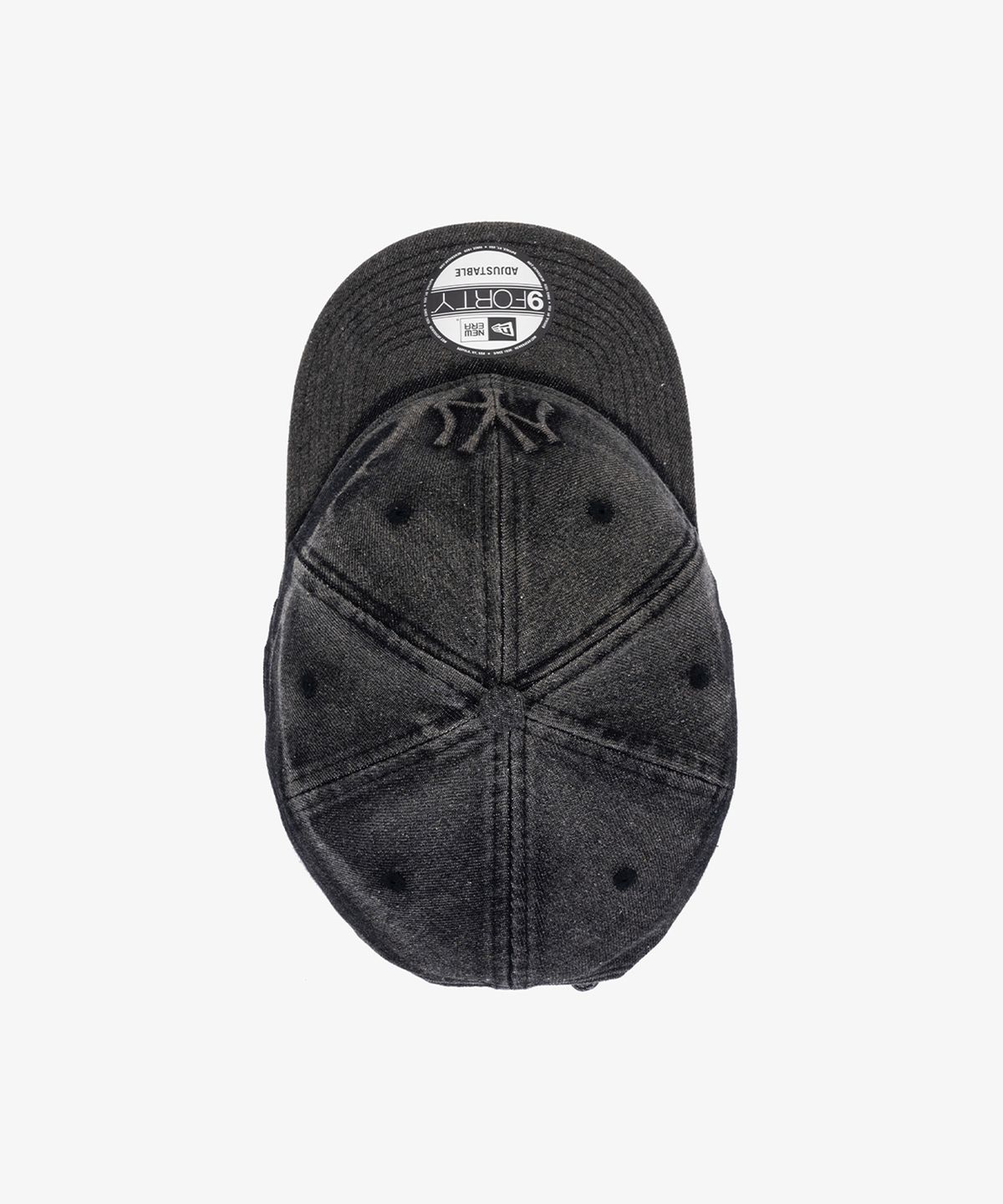 뉴에라(NEW ERA) 940UNST EMBO DENIM LINE NEYYAN BLK