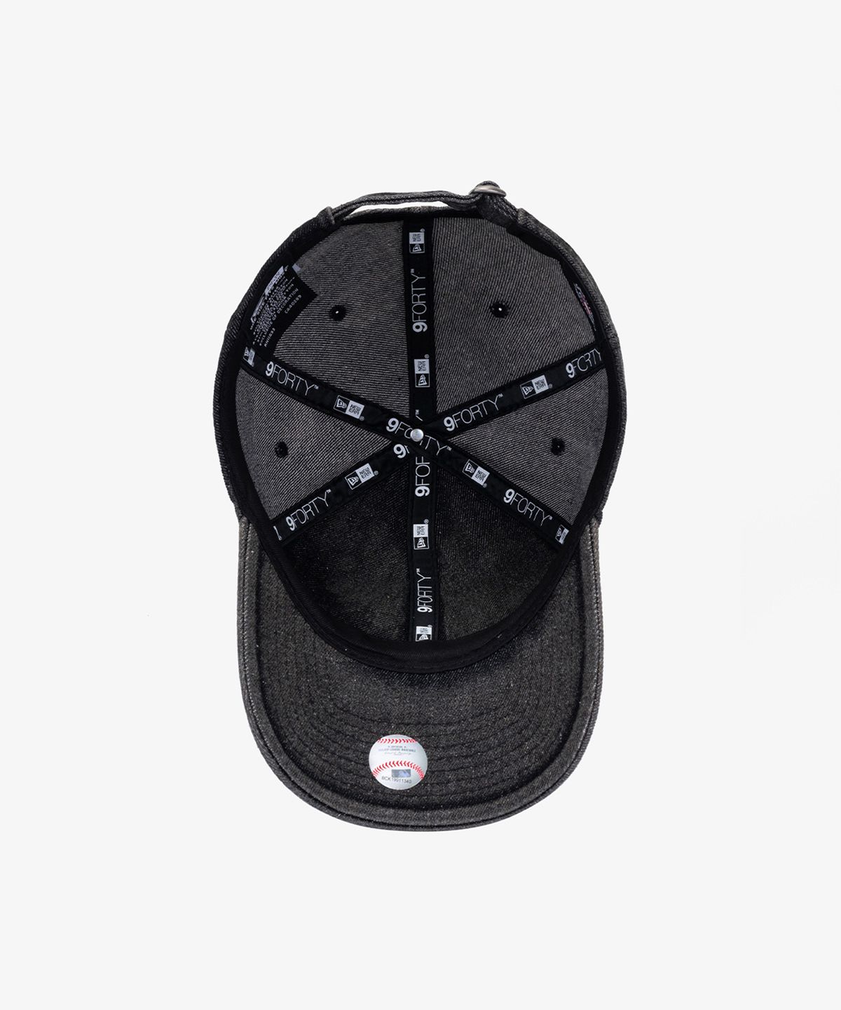 뉴에라(NEW ERA) 940UNST EMBO DENIM LINE NEYYAN BLK
