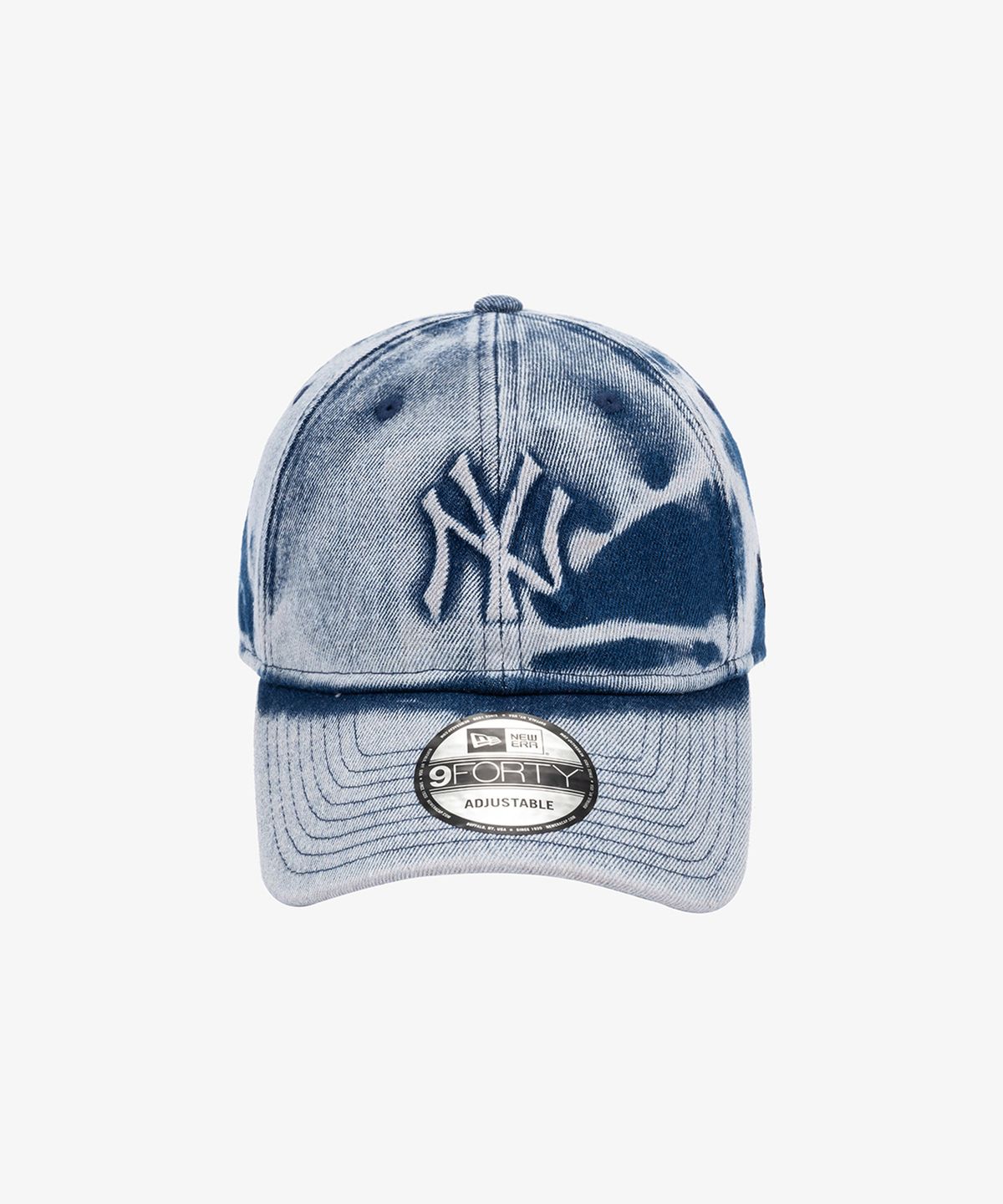 뉴에라(NEW ERA) 940UNST EMBO DENIM LINE NEYYAN D BLU