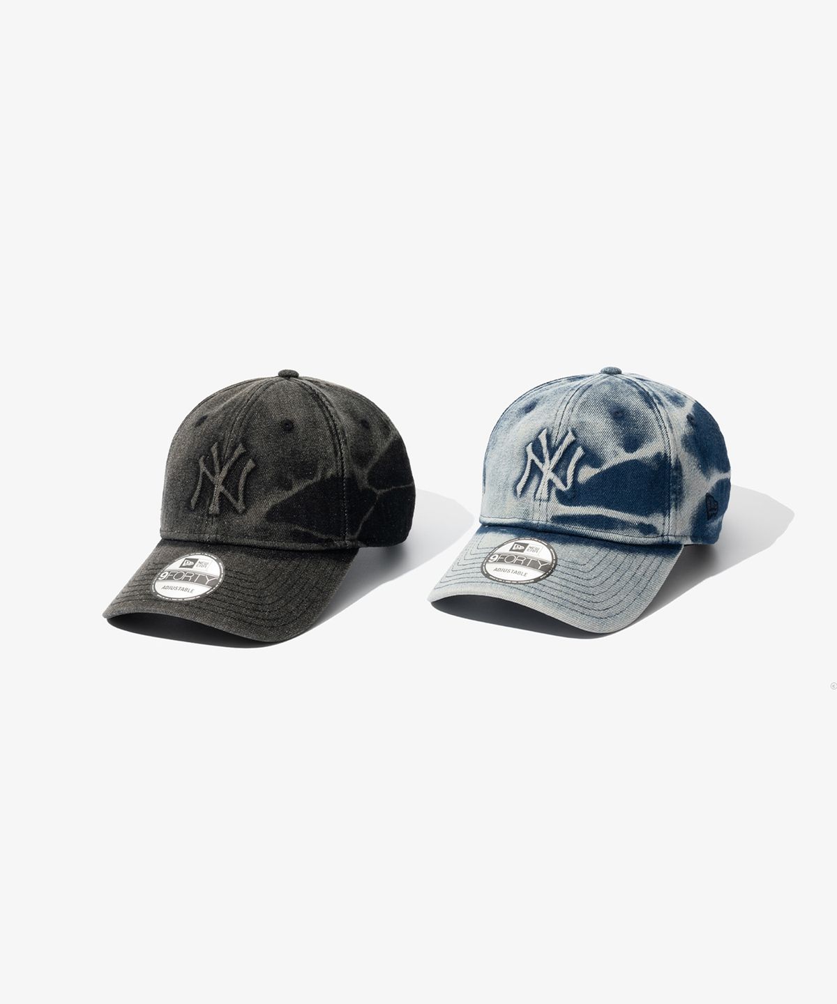 뉴에라(NEW ERA) 940UNST EMBO DENIM LINE NEYYAN D BLU