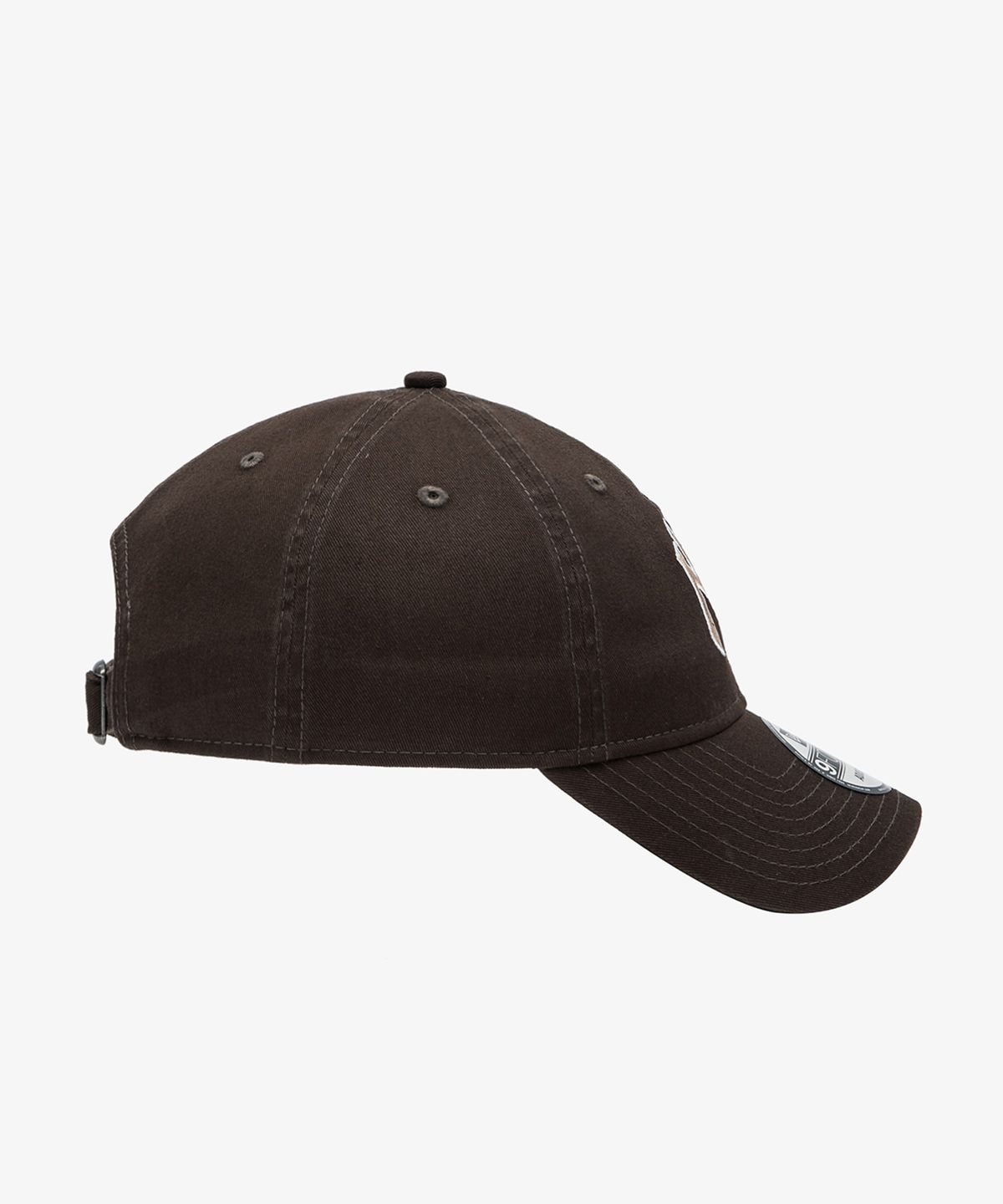 뉴에라(NEW ERA) MLB 뉴욕 양키스 베이직 아웃라인 언스트럭쳐 볼캡 초콜렛