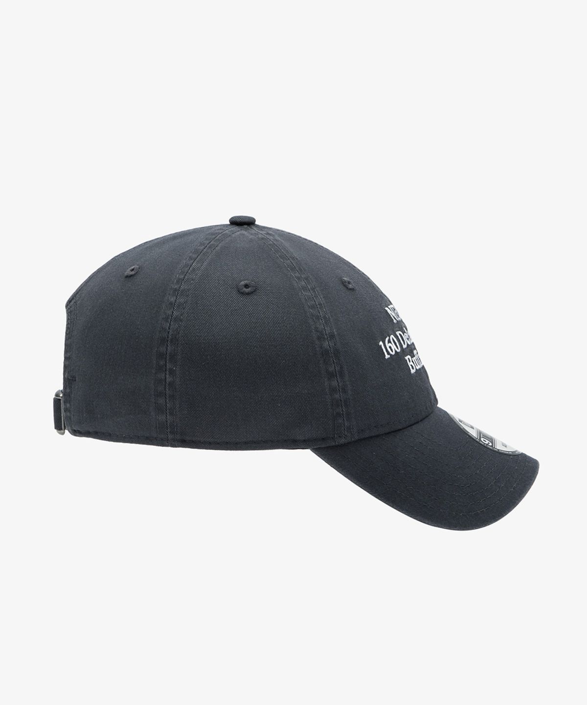 뉴에라(NEW ERA) 뉴에라 스크립트 시리즈 언스트럭쳐 볼캡 다크 그라파이트