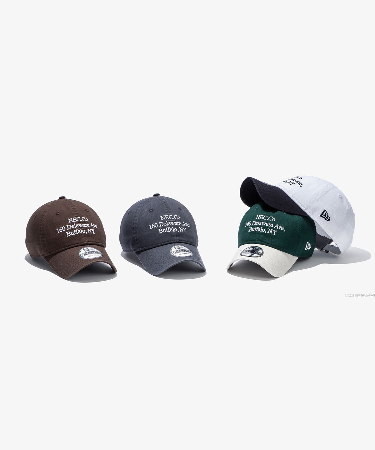뉴에라(NEW ERA) 920UNST NE SCRIPT SERIES WHI NVY