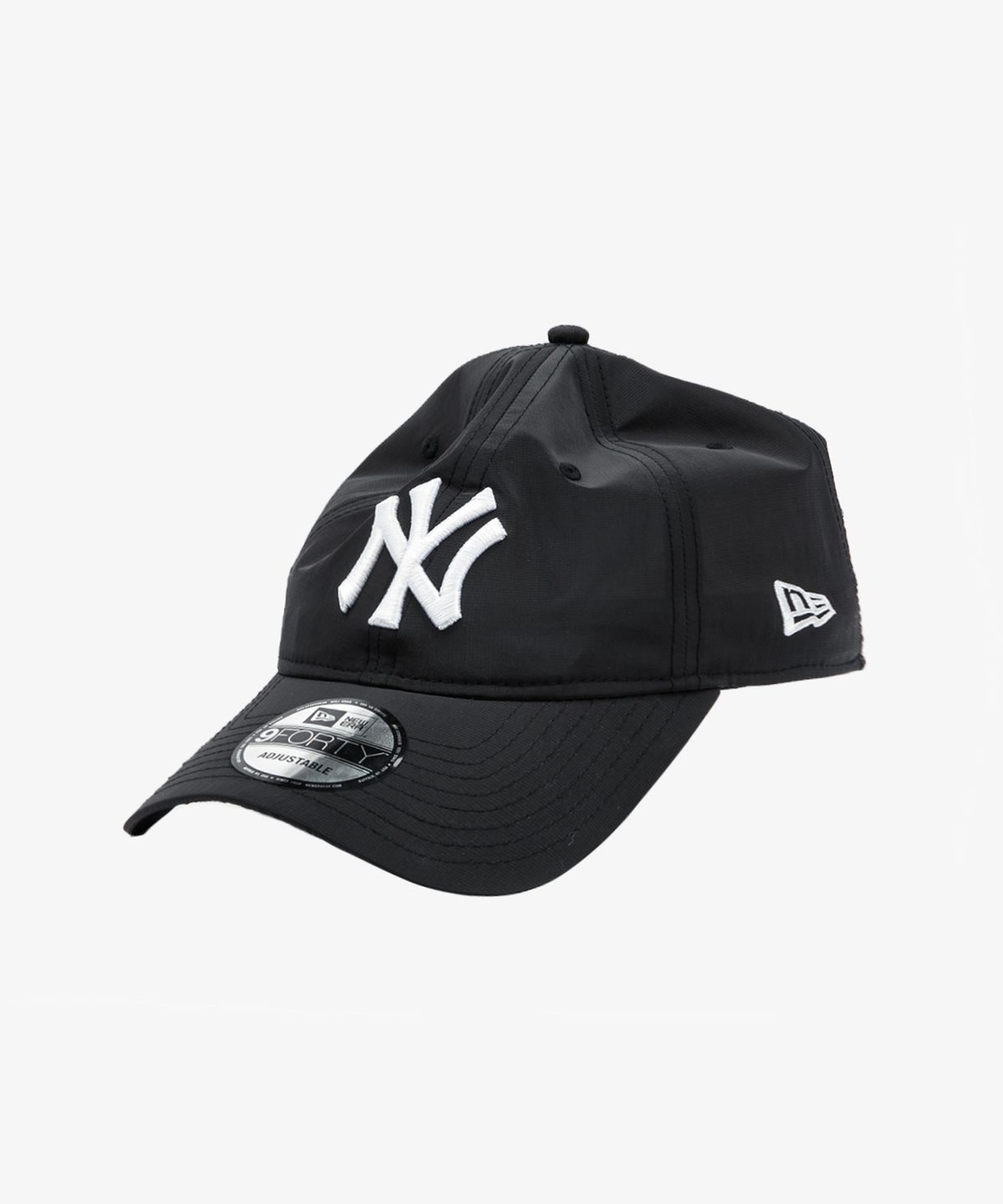 뉴에라(NEW ERA) MLB 뉴욕 양키스 나일론 메탈 언스트럭쳐 볼캡 블랙