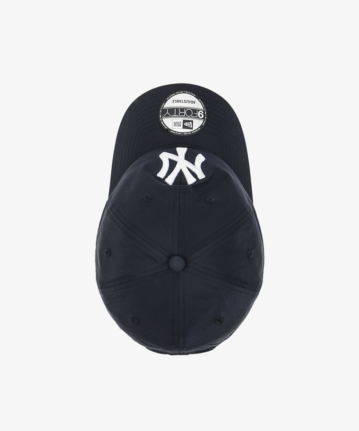 뉴에라(NEW ERA) MLB 뉴욕 양키스 나일론 메탈 언스트럭쳐 볼캡 네이비