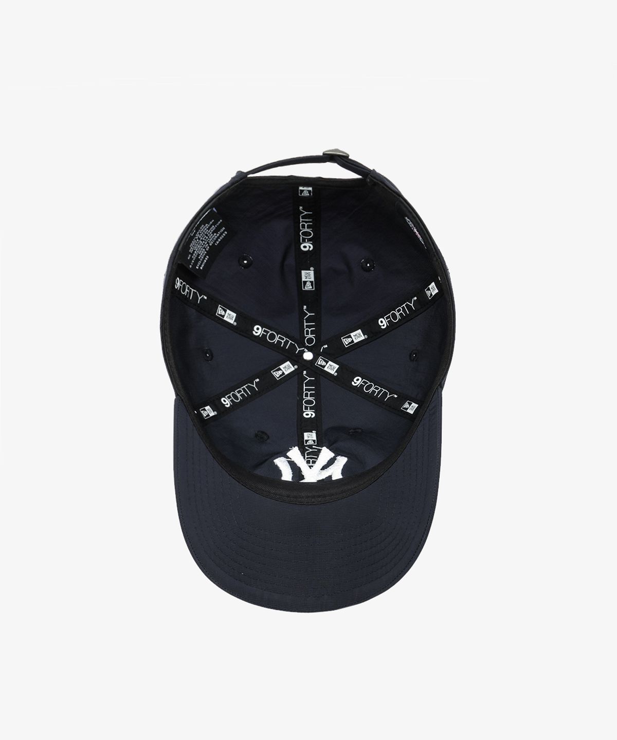 뉴에라(NEW ERA) MLB 뉴욕 양키스 나일론 메탈 언스트럭쳐 볼캡 네이비