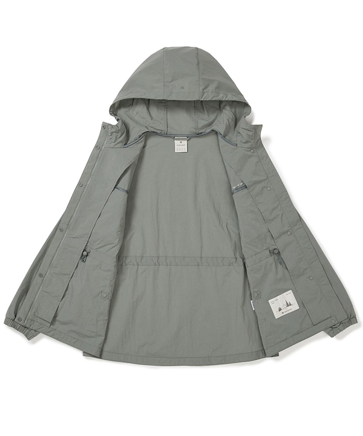 스노우피크 어패럴(SNOWPEAK APPAREL) 루트 여성 중기장 바람막이 (S25MWRWB67) Light Khaki